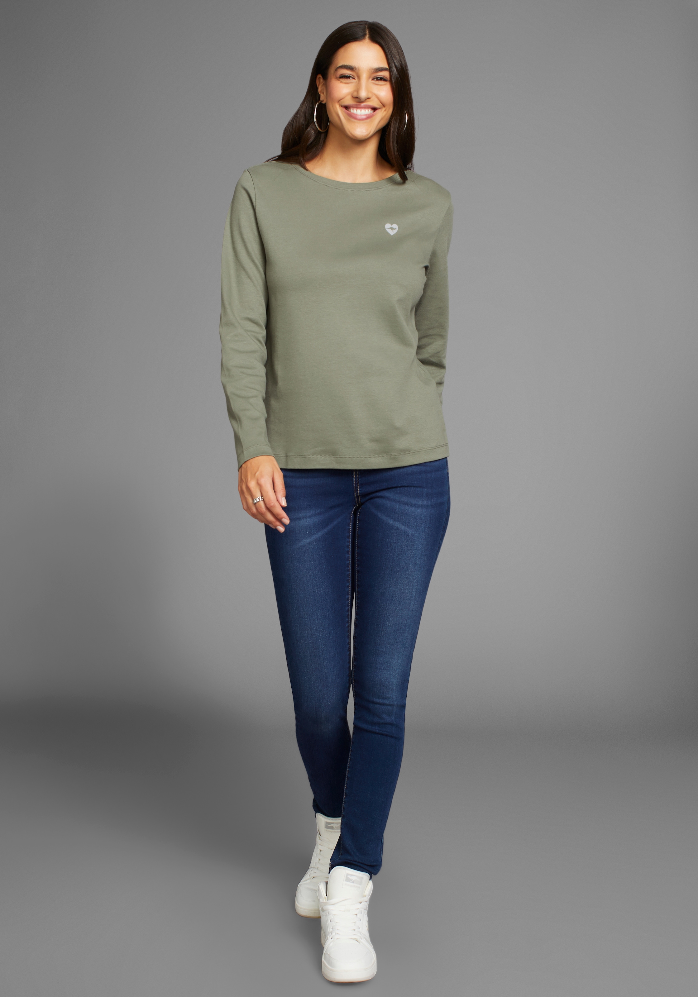 KangaROOS Sweatshirt , mit Rückenprint
