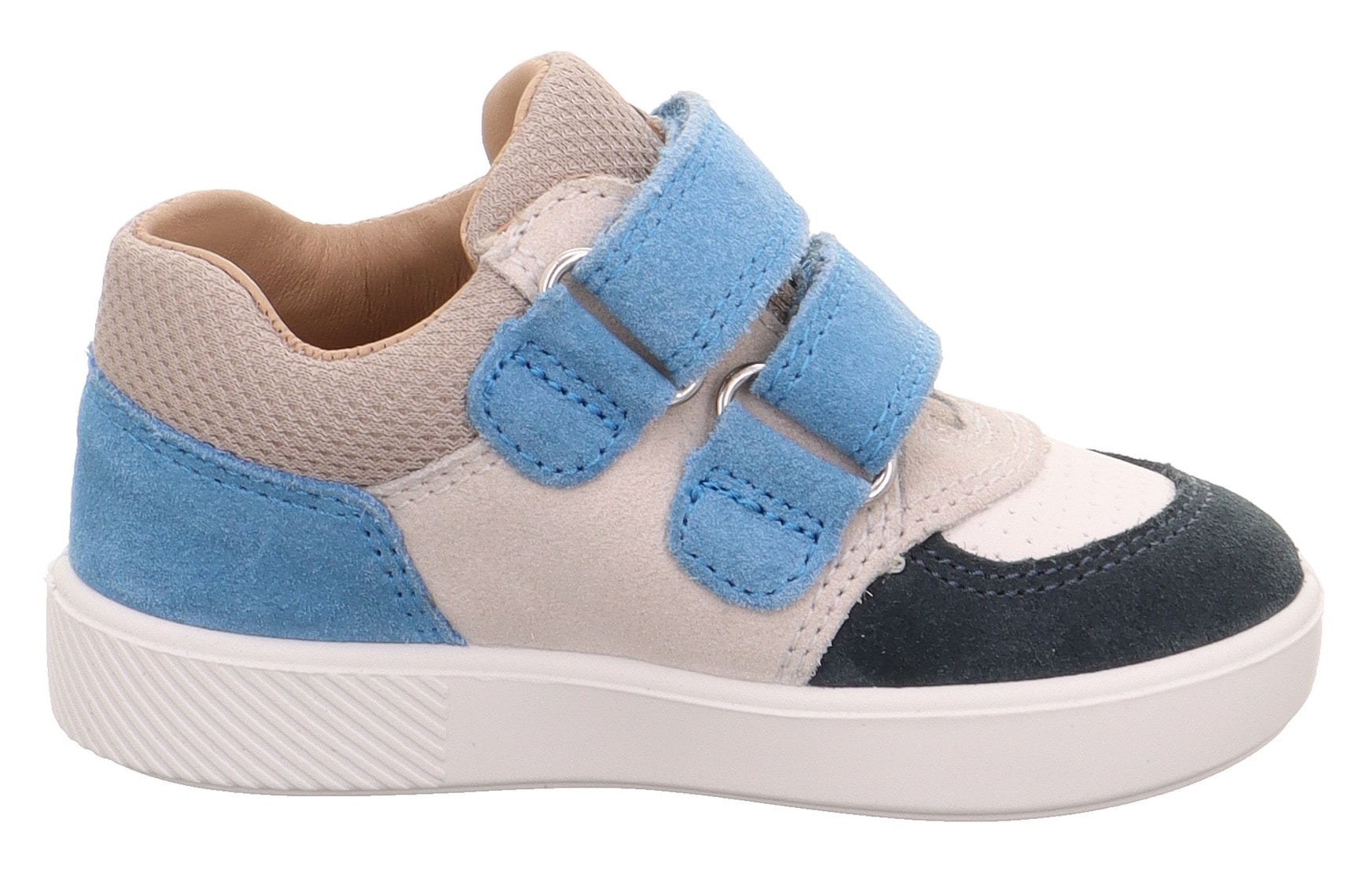 Superfit Klettschuh »SUPIES WMS: mittel«, Sneaker, Freizeitschuh im Retro Look, Größenschablone zum Download