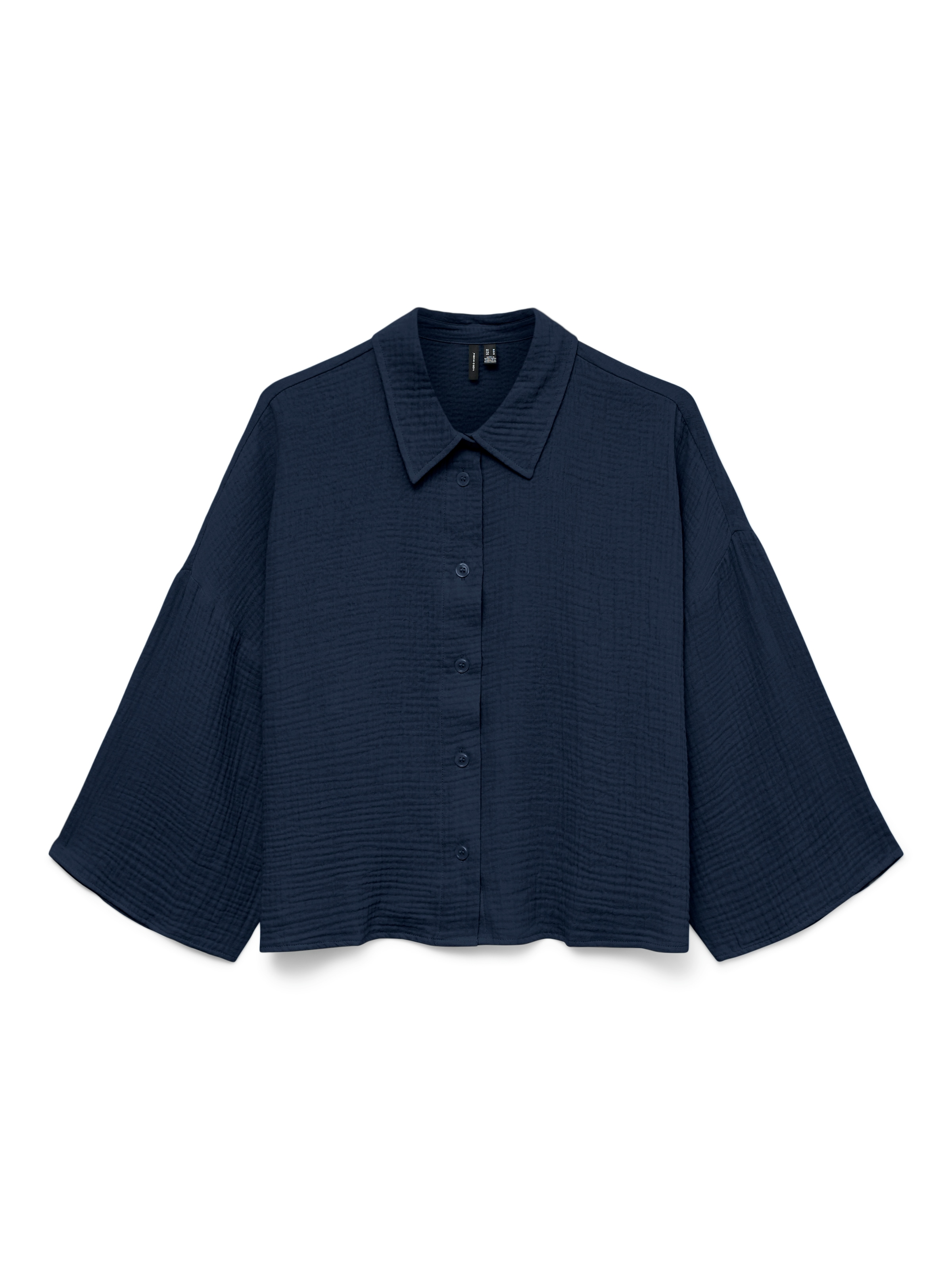 Vero Moda Hemdbluse »VMNATALI CROP SHIRT WVN NOOS«