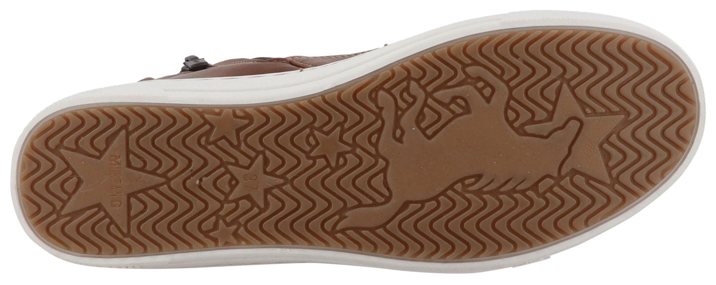 Mustang Shoes Winterstiefelette »Tuala«  Schnürboots mit Reißverschluss