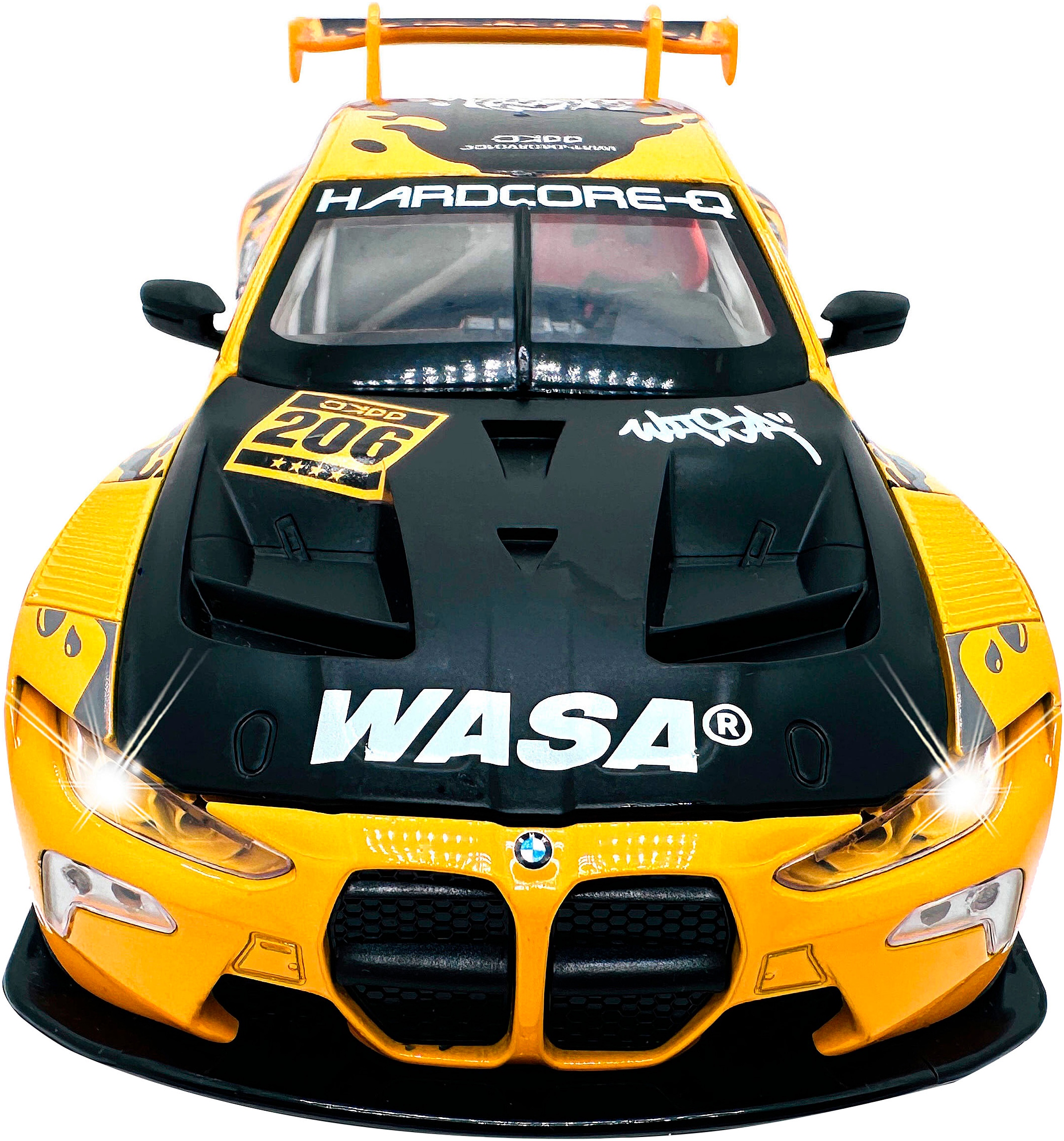 Jamara Spielzeug-Auto »Diecast, BMW M4 GT3 inklusive Batterien« LED Licht; Maßstab 1:24