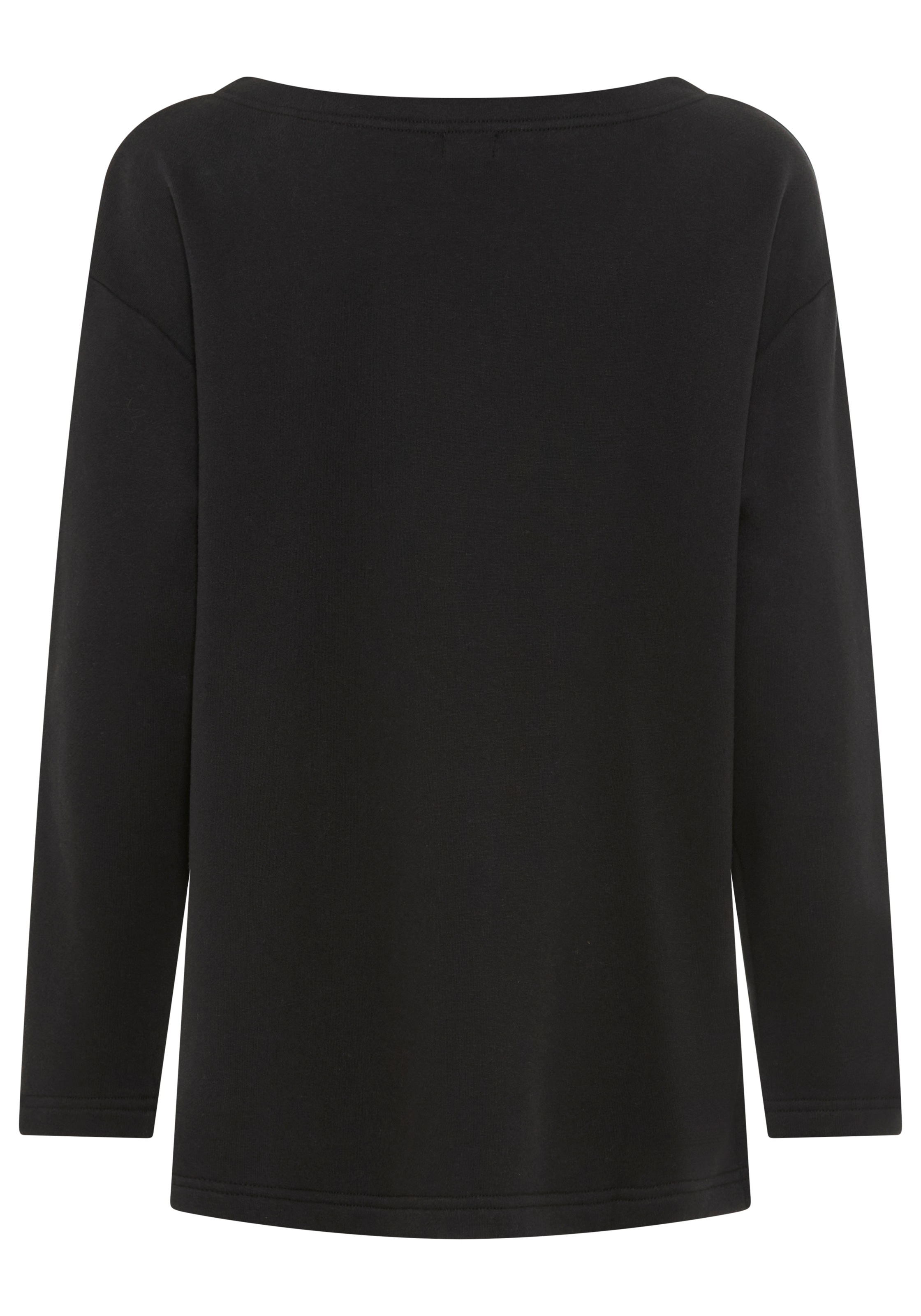 Laura Scott Sweater , Lässig-weiter Sweater mit komfortabler Passform und Seitenschlitzen.
