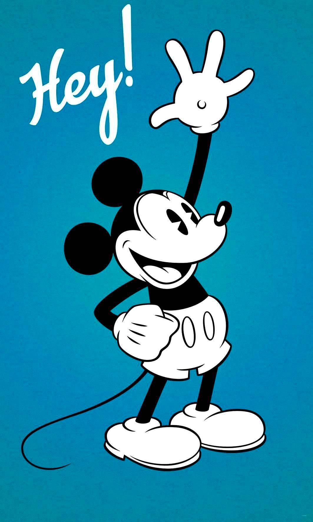 Komar Vliestapete »Mickey - Hey«, cm Garantie Vliestapete, online kaufen Höhe), cm (Breite mit Comic, XXL 3 Jahren Bahnbreite | 120x200 x 100