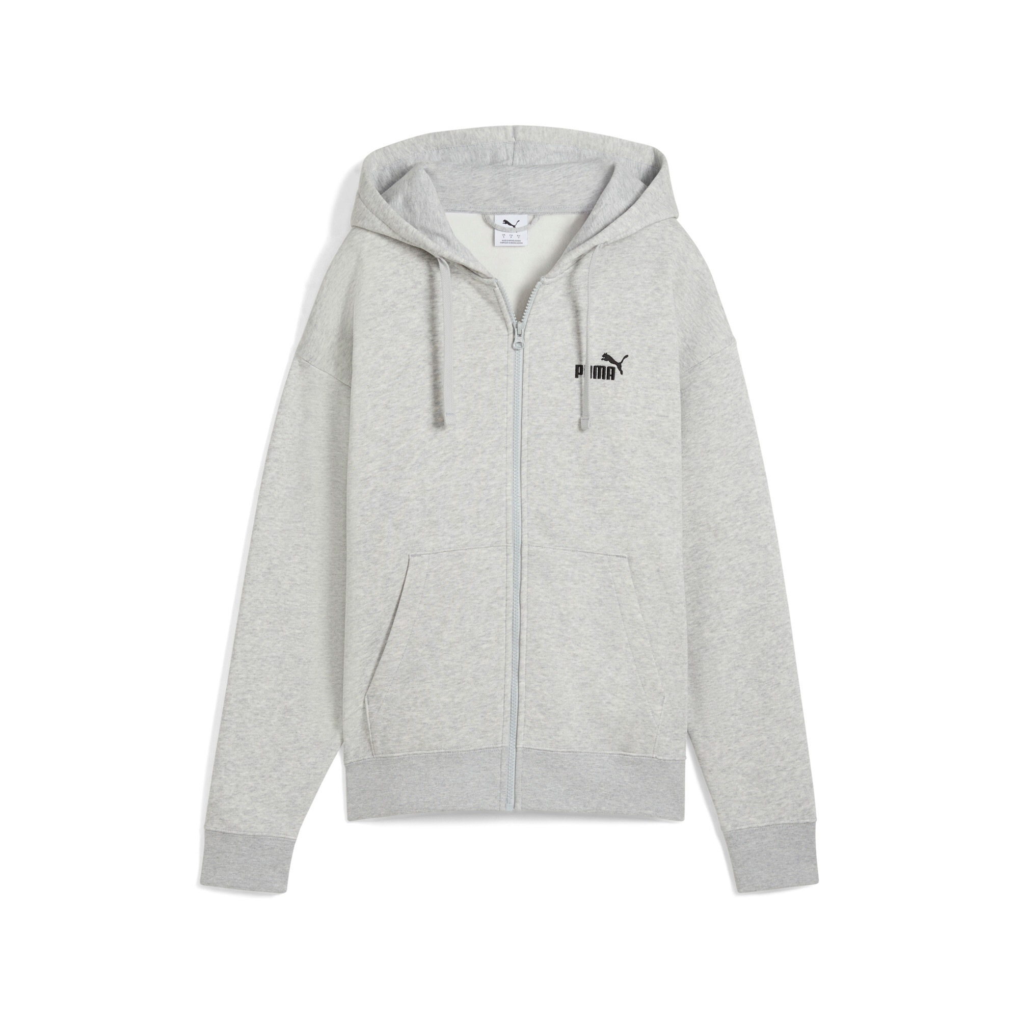 PUMA Kapuzensweatshirt »ESS SMALL NO. 1 LOGO COMFORT FULL-ZIP HOODIE FL«