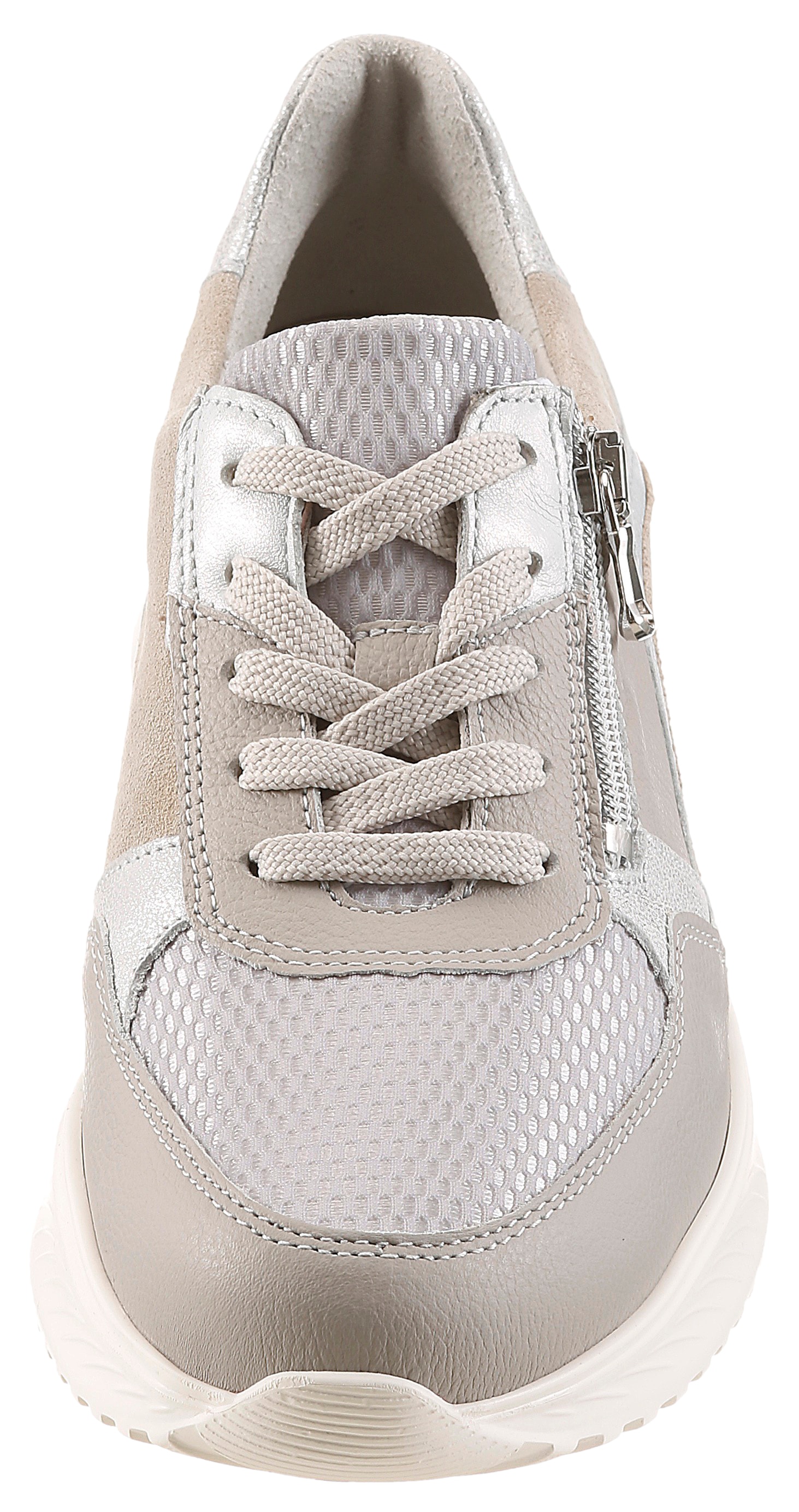 Waldläufer Sneaker »K-JANKA«  Bequemschuh, Schnürschuh, Halbschuh mit Reißverschluss - Weite H