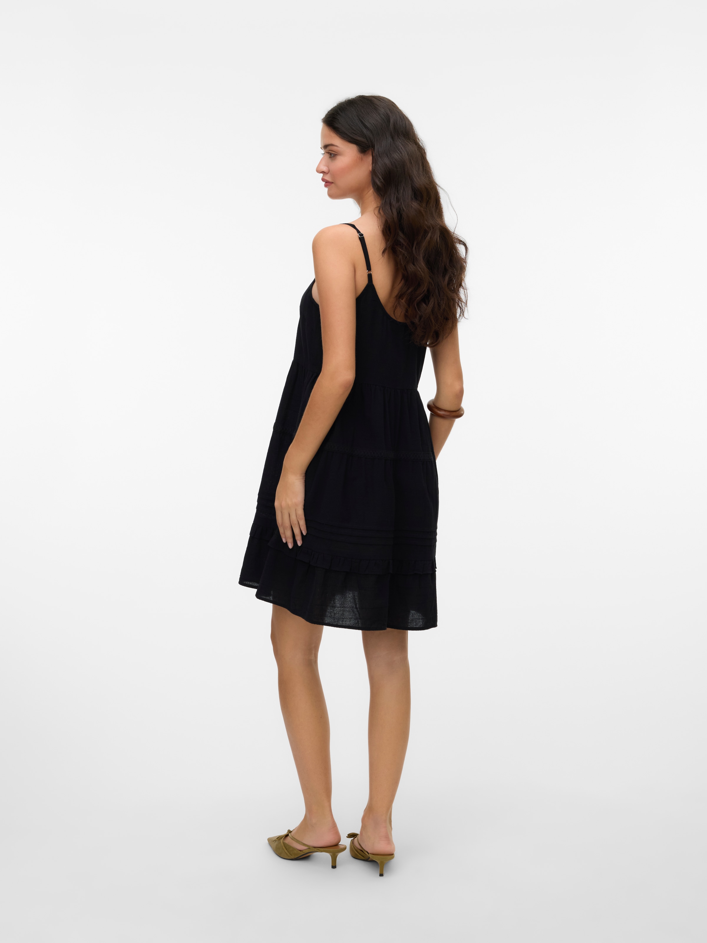 Vero Moda Trägerkleid »VMPRETTY SHORT SINGLET DRESS WVN GA NOOS«