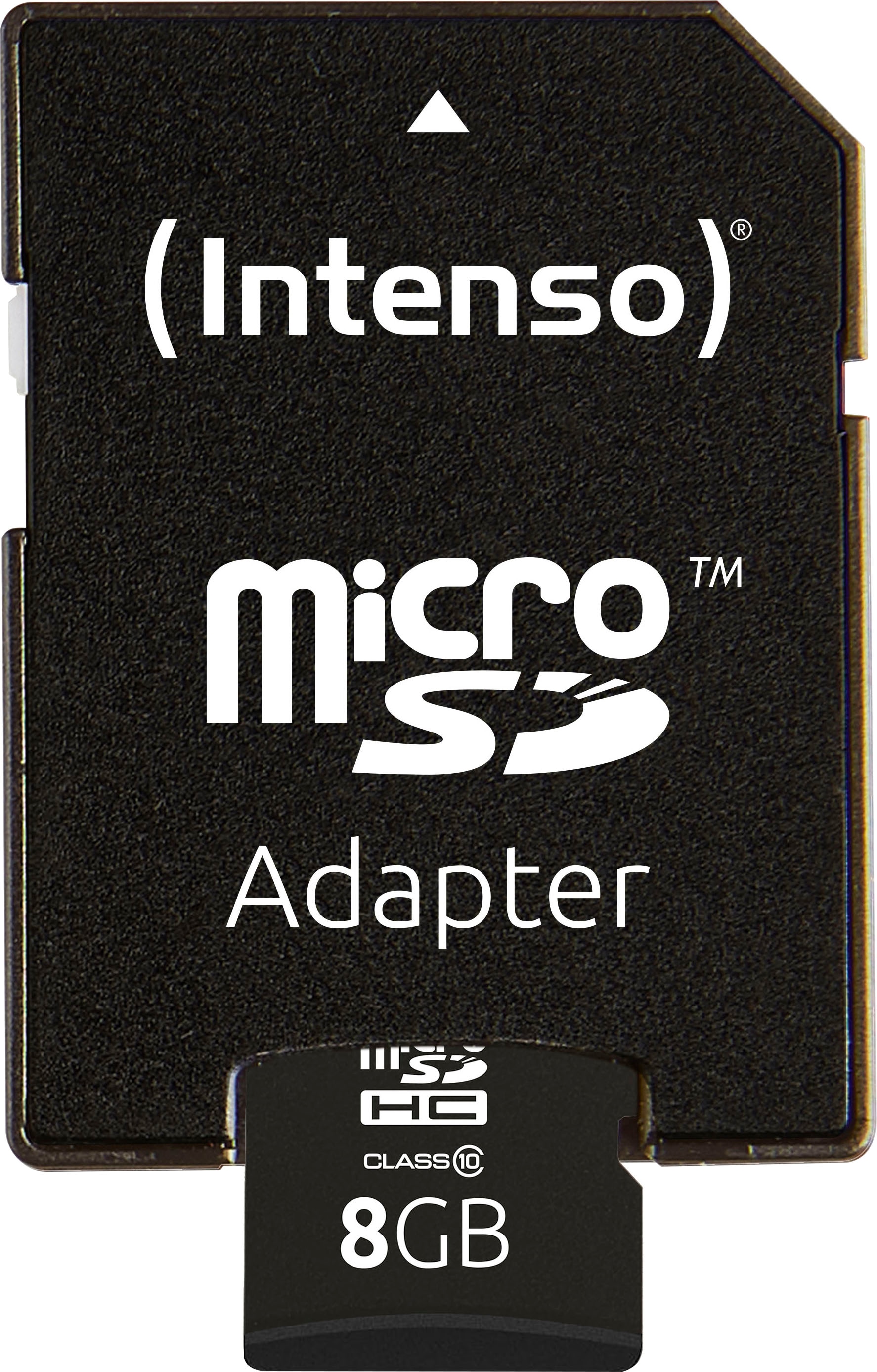 Intenso Speicherkarte »microSDHC Class 10 + SD-Adapter«, (20 MB/s Lesegeschwindigkeit)