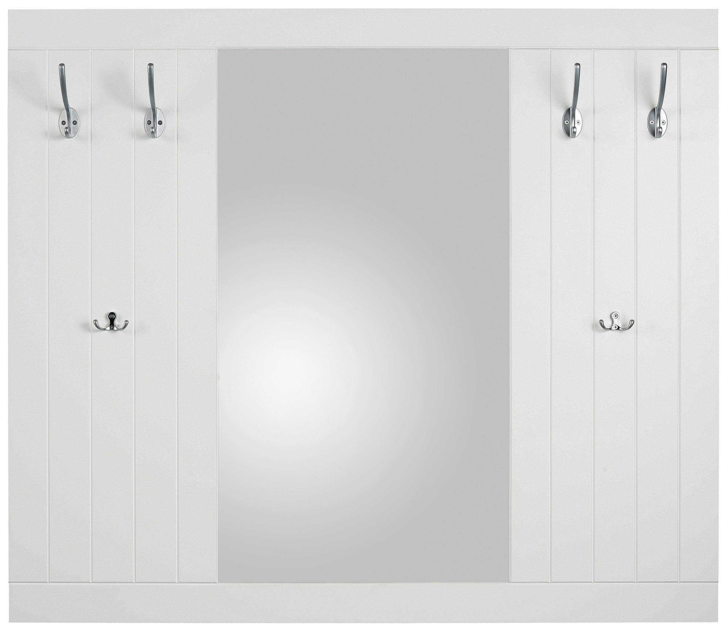 Home affaire Garderobenpaneel »Nekso«, mit Spiegel, Breite 116 cm, aus MDF oder Massivholz, FSC®