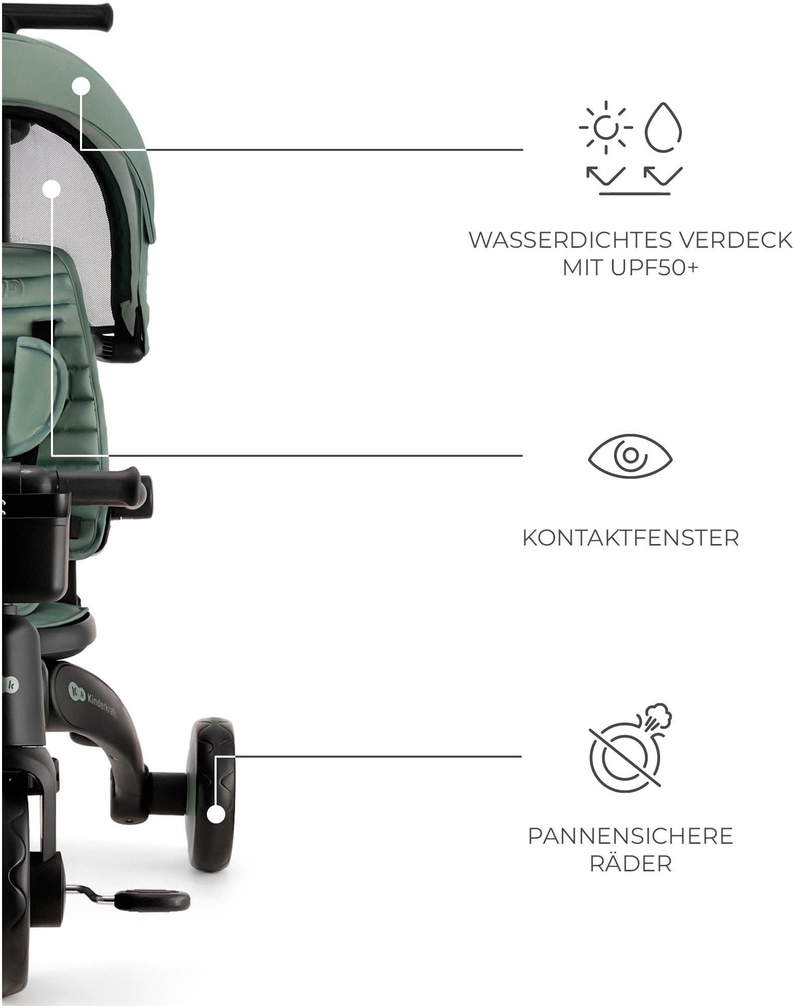 Kinderkraft Dreirad »Jazz 2«