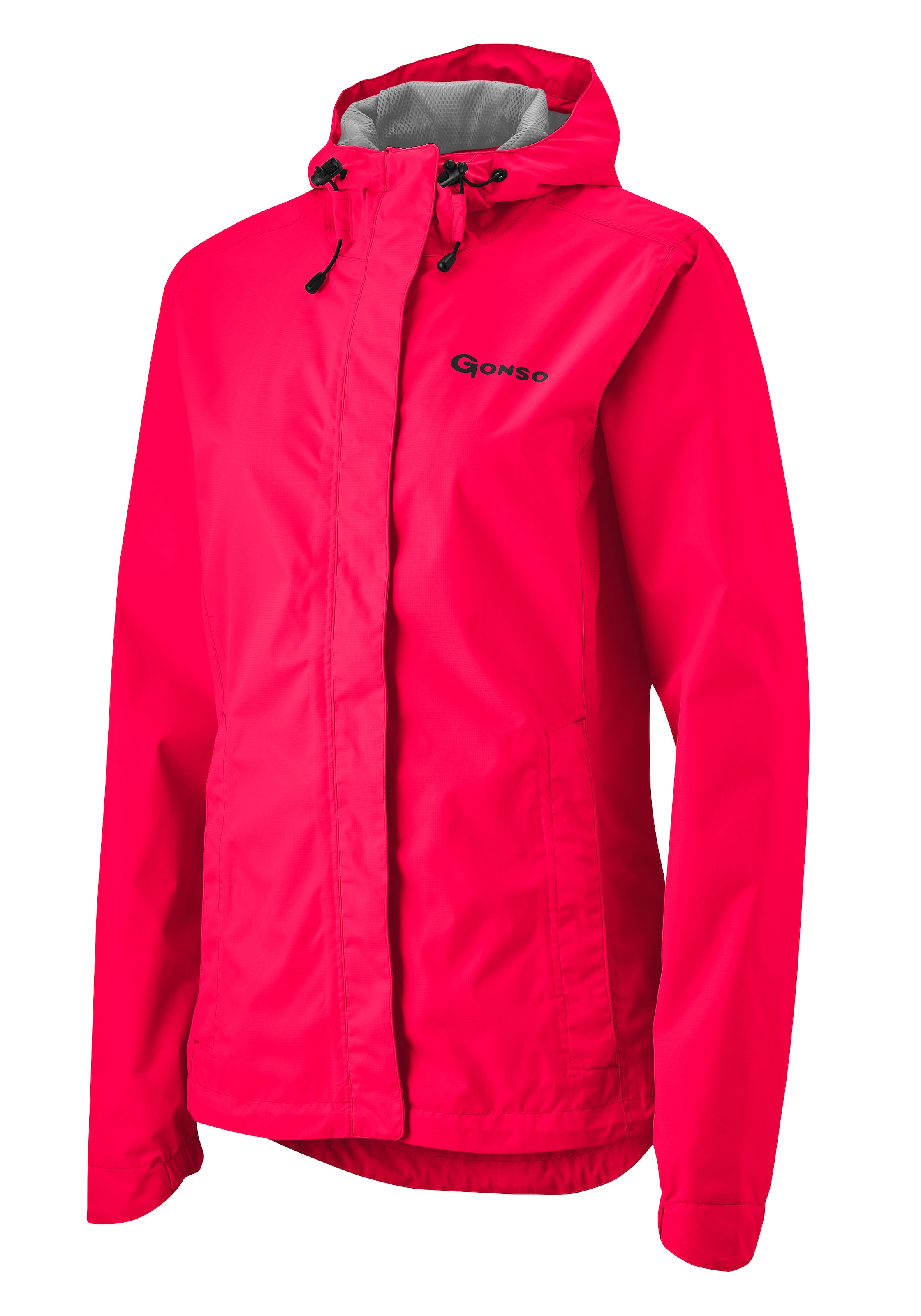 Gonso Fahrradjacke »Sura Light«, Damen Regenjacke wind- und wasserdicht, Radjacke mit Kapuze