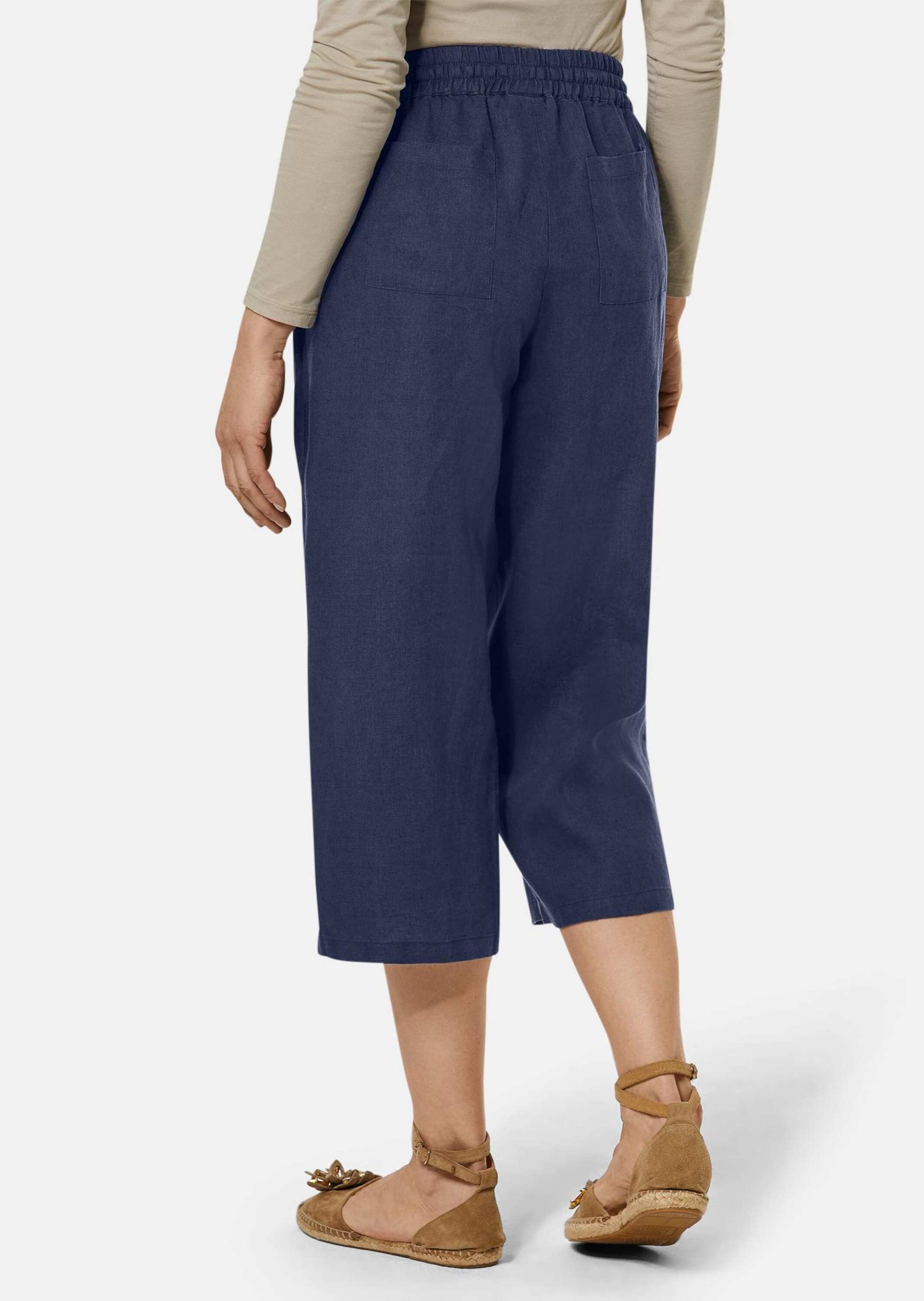 GOLDNER 2-in-1-Hose »Leinenhose Leinenhose«