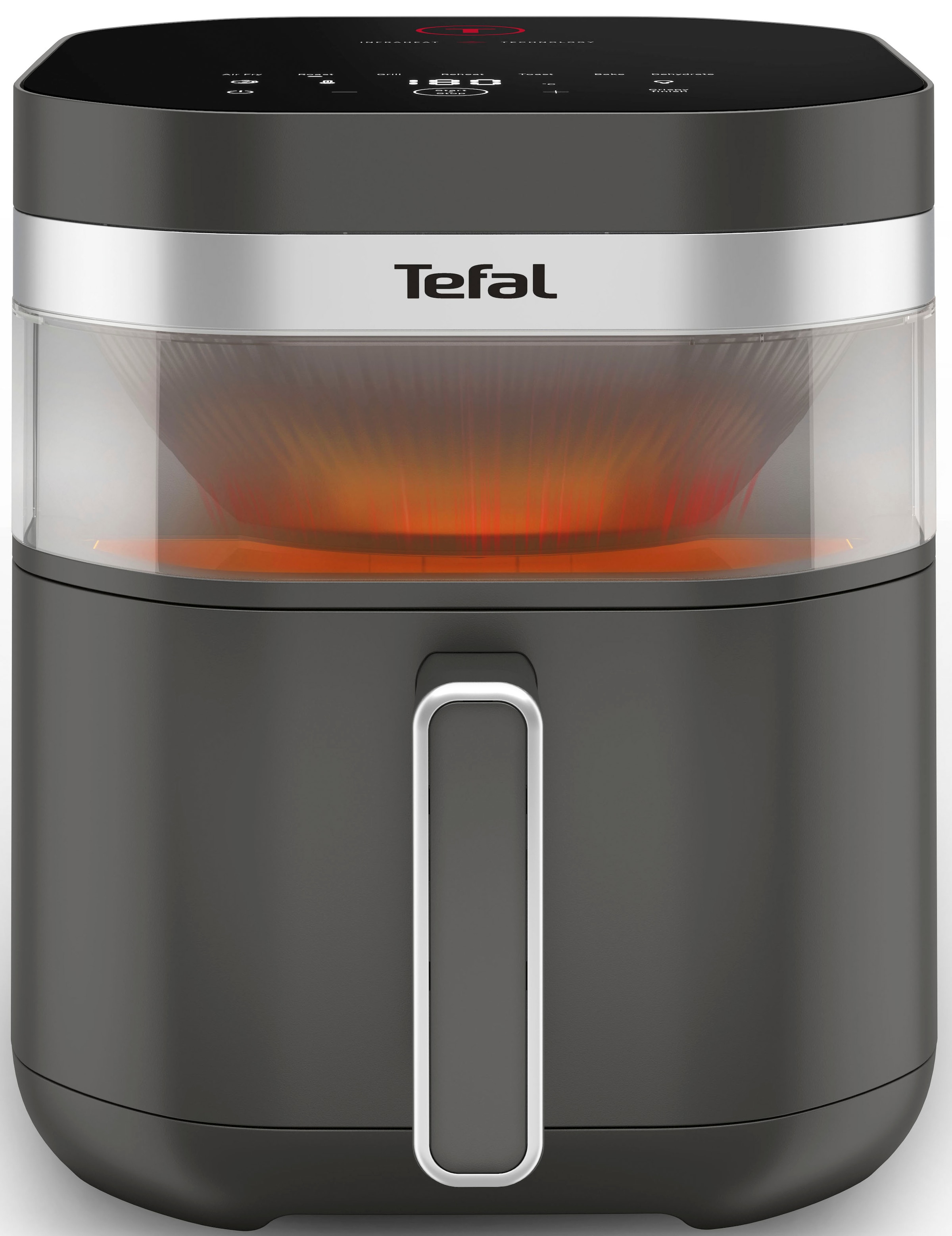 Tefal Heißluftfritteuse »Easy Fry Infrared« 8 Programme, Sichtfenster, doppelte Heizelemente, EY832H