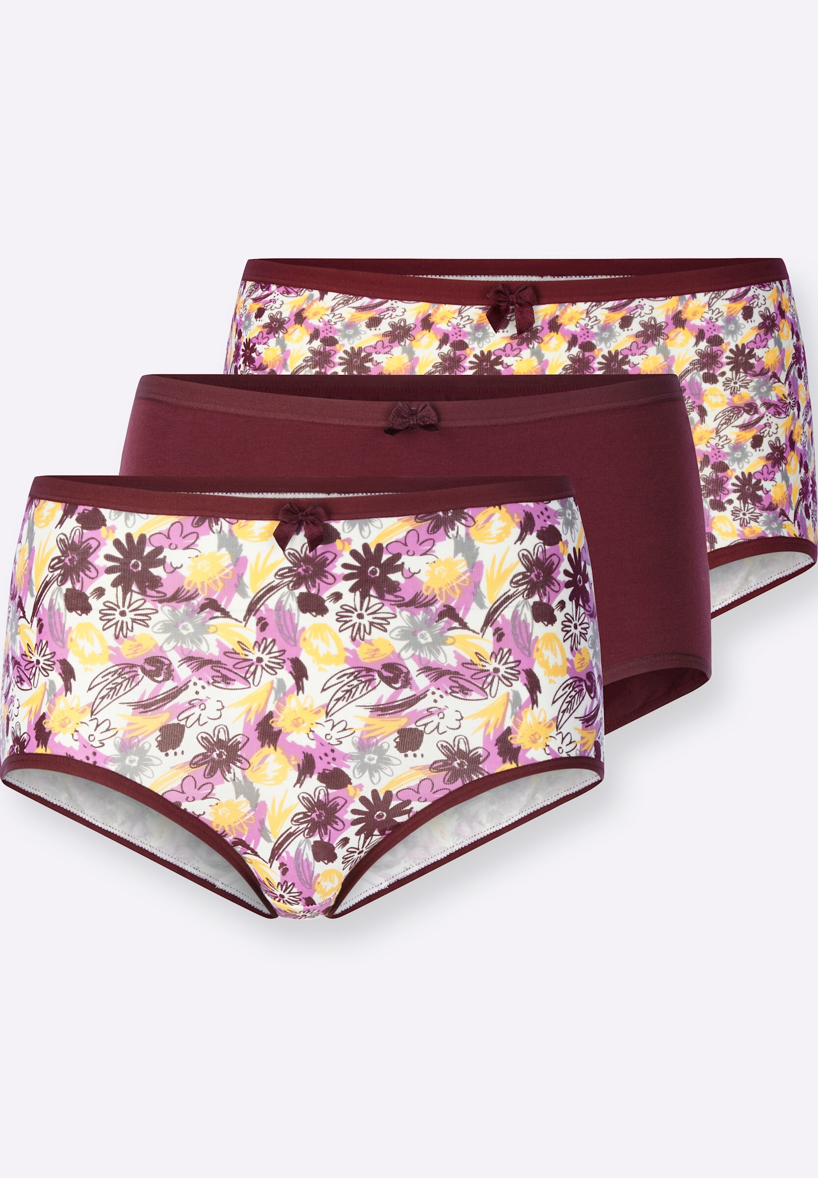 Sieh an! Taillenslip »Taillenslip Taillenslip im 3er-Pack 3 Stück« 3 Stk.