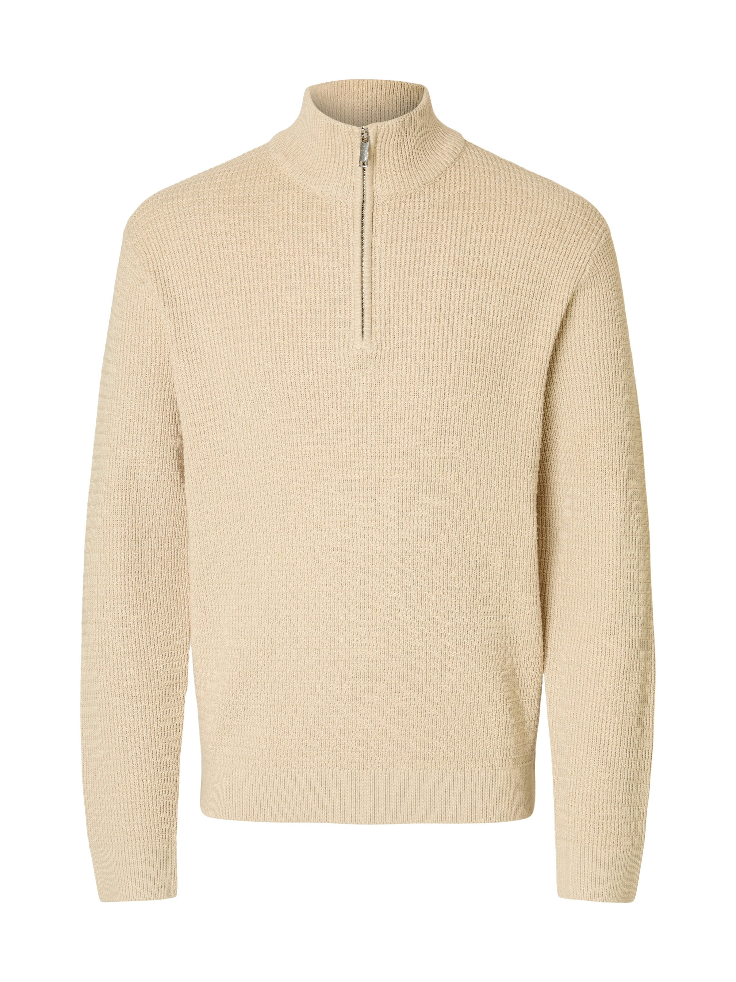 SELECTED HOMME Troyer »SLHTHEO LS KNIT STRUCTURE HALF ZIP D«