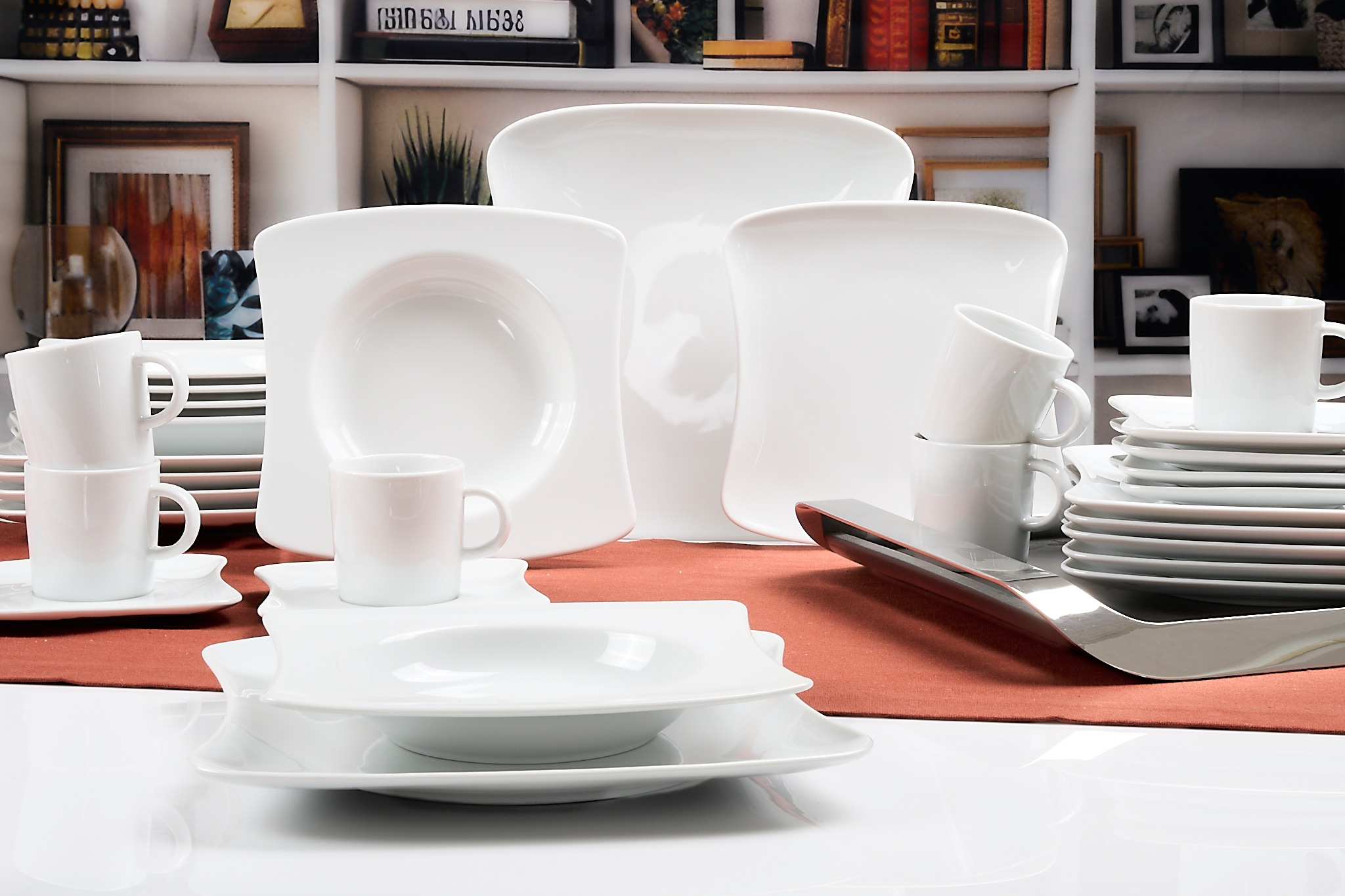 Retsch Arzberg Kombiservice »Geschirr-Set, Service SANDY« Porzellan Made in Germany, 30 Teile, für 6 Personen