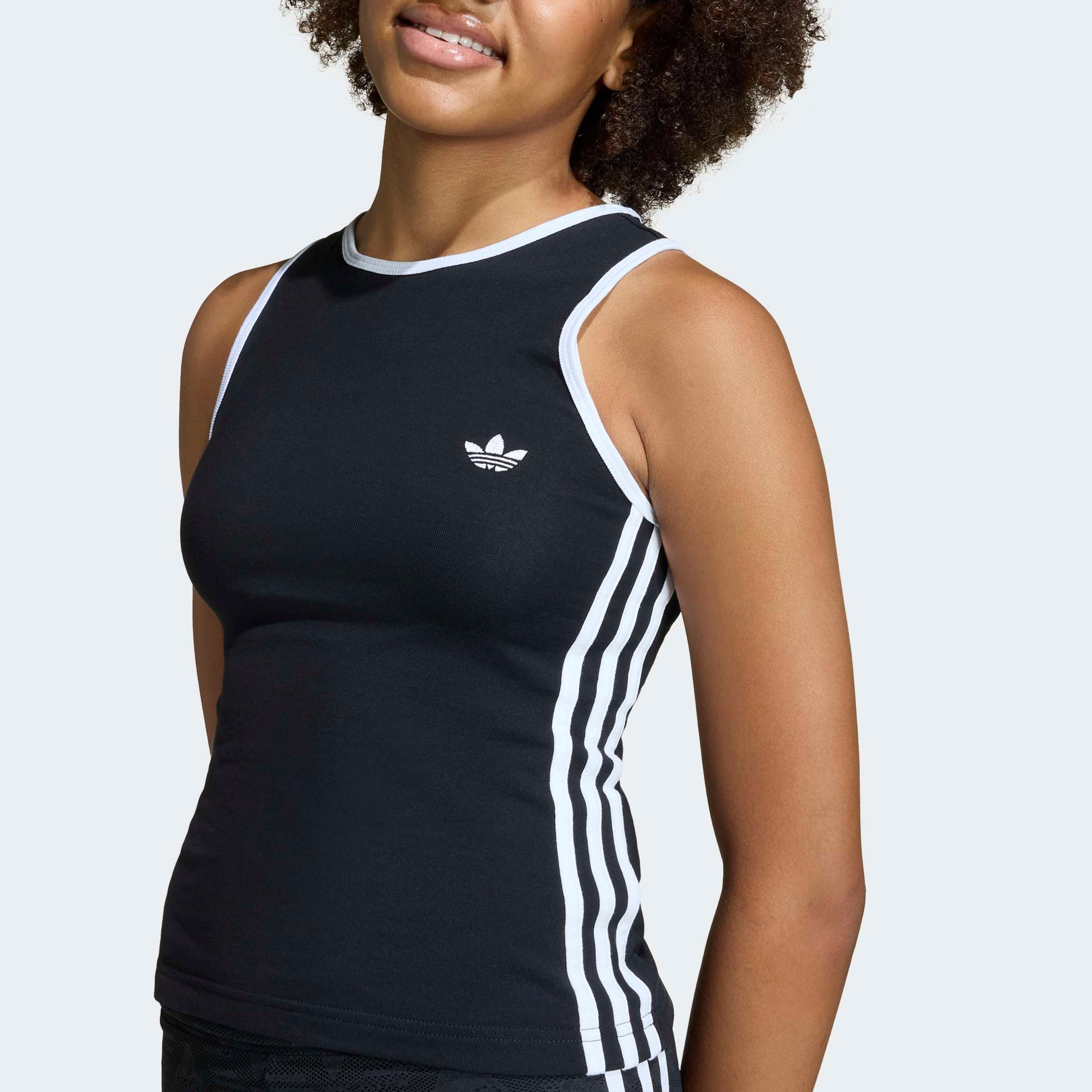adidas Originals Tanktop »SCHMAL GESCHNITTENES 3-STREIFEN«