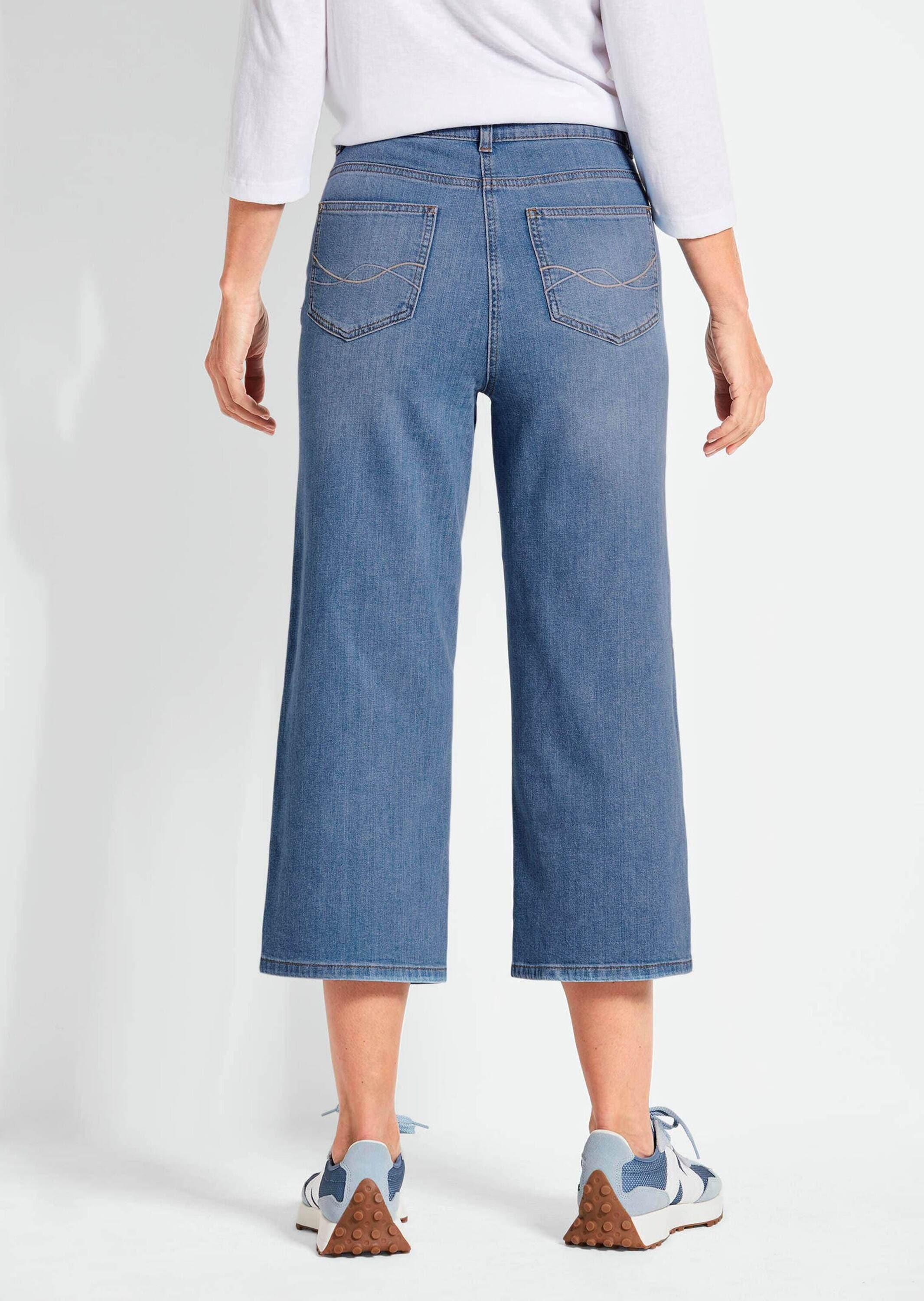GOLDNER 2-in-1-Hose »Culotte Bequeme Culotte in verkürzter Länge«