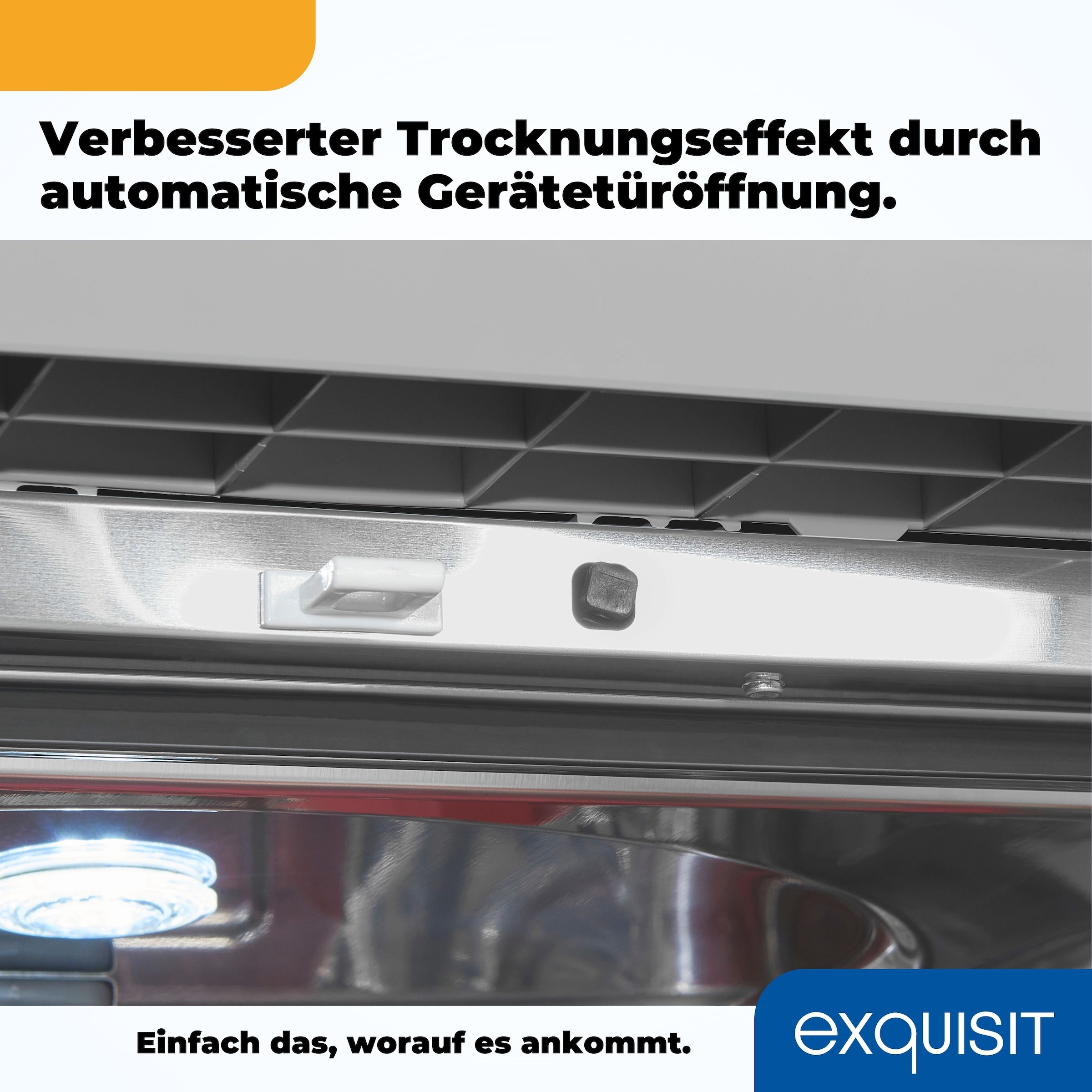 exquisit Standgeschirrspüler »GSP9614-030B«, 14 Maßgedecke