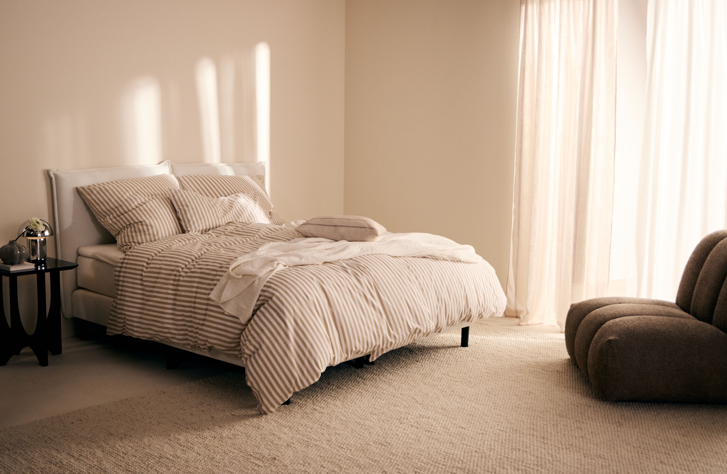 LeGer Home by Lena Gercke Bettwäsche »Linnea« 2 aus 100% Baumwolle , Streifendesign