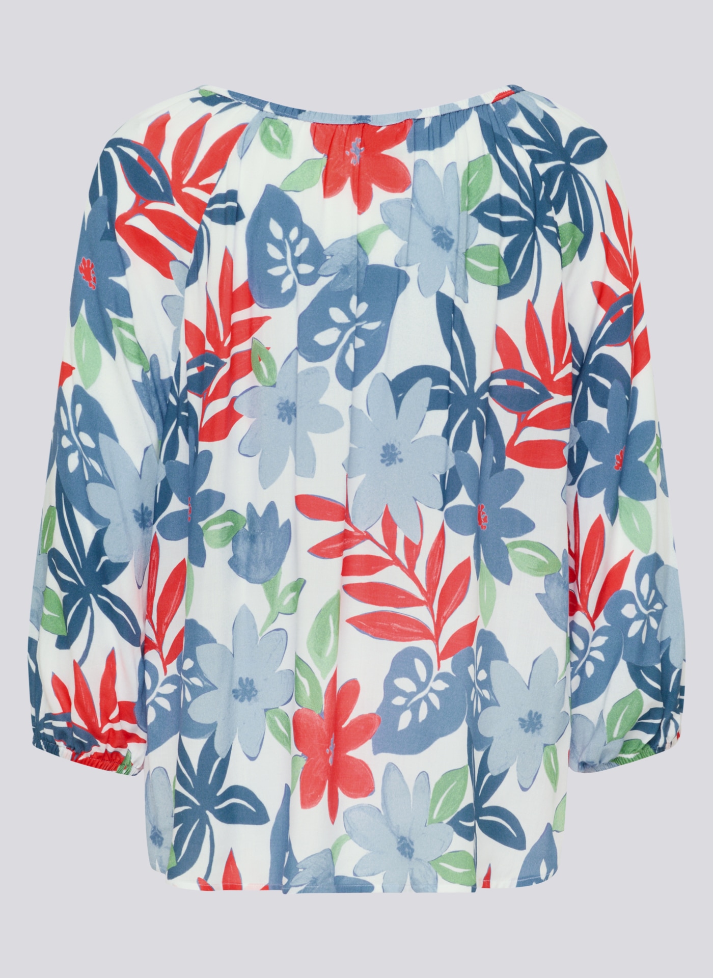 Rabe Klassische Bluse mit All-Over Print