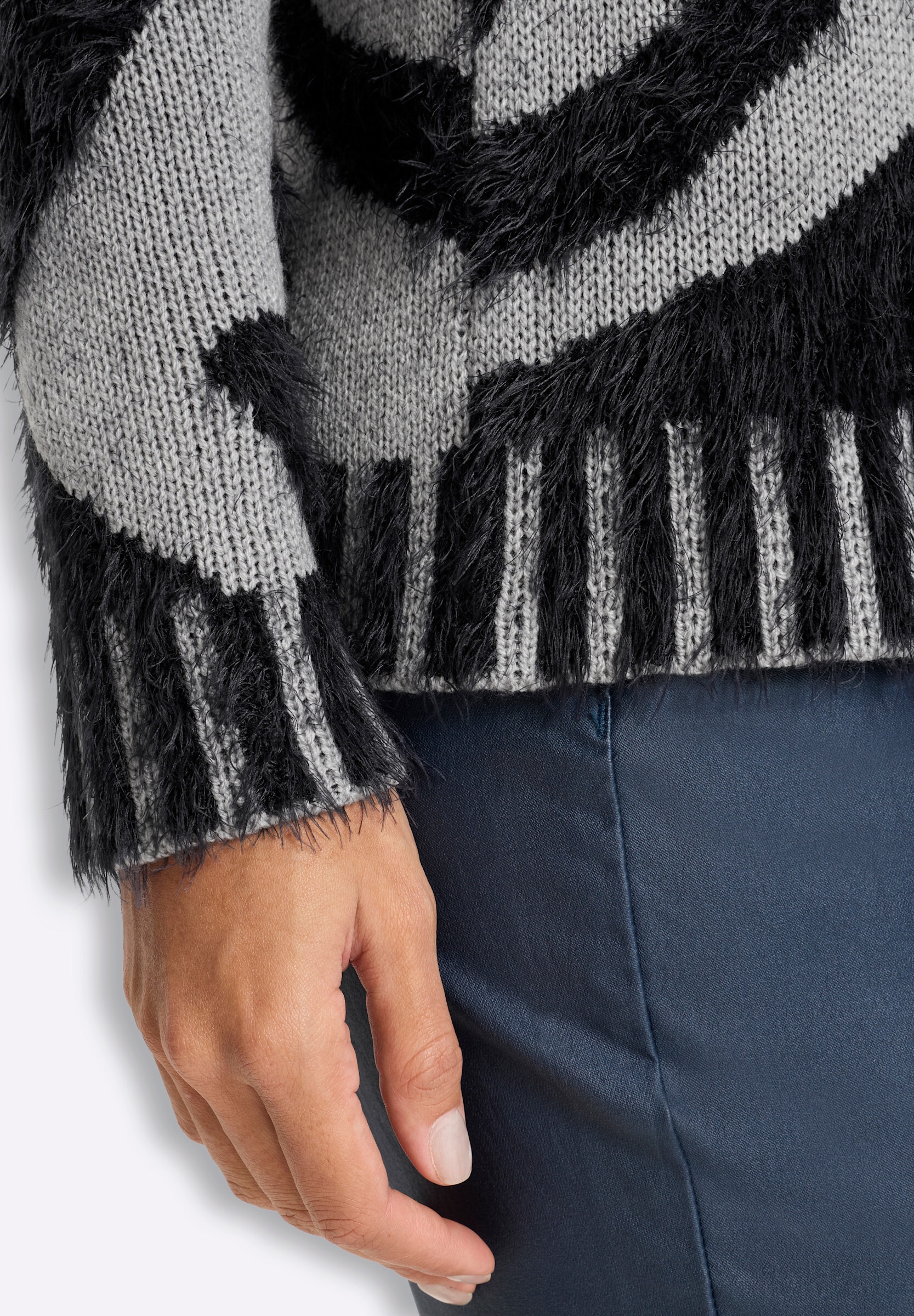 heine Strickpullover »Pullover Jacquard-Pullover«