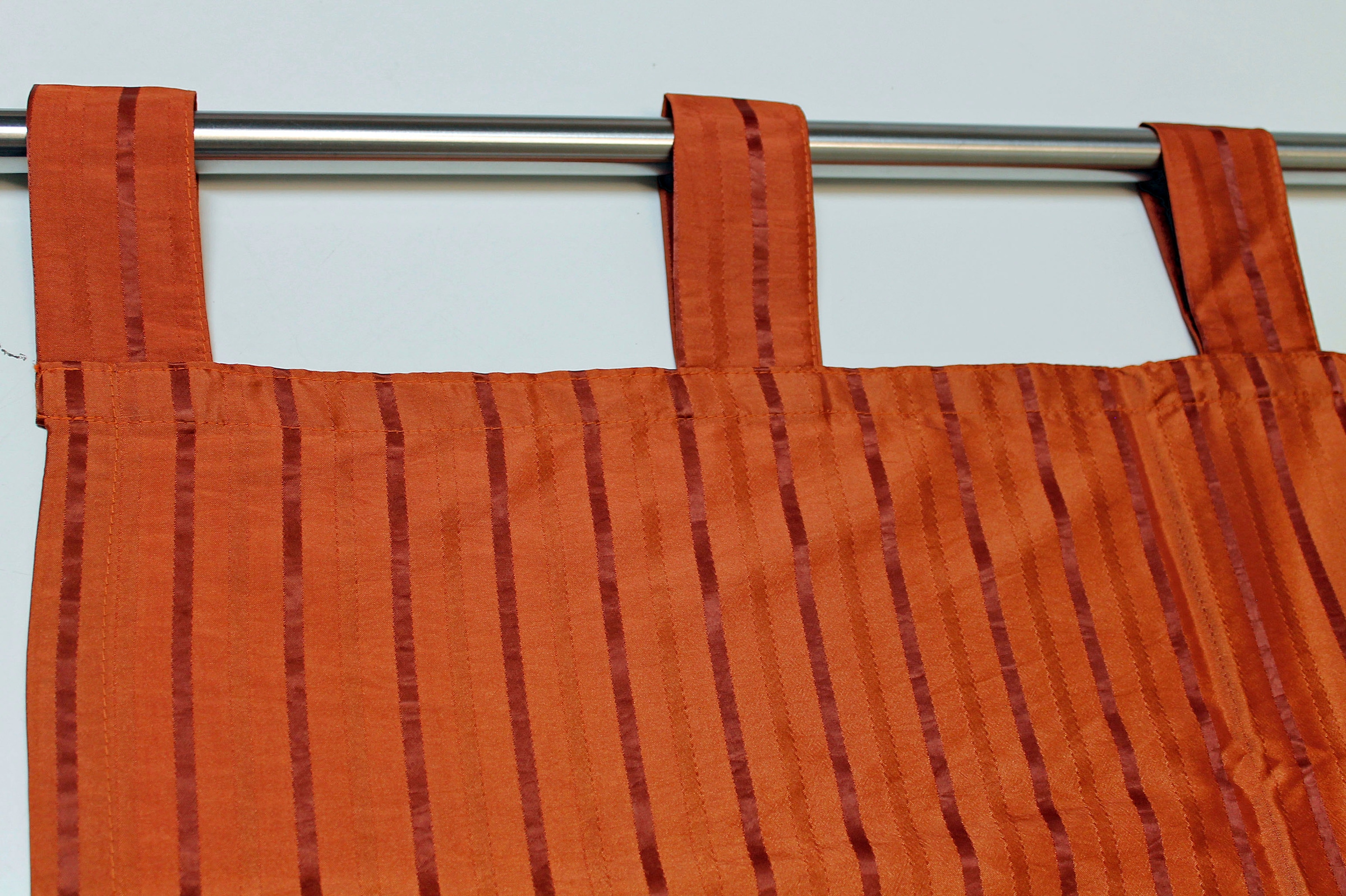 HOSSNER - ART OF HOME DECO Gardine »Caumasee« Schlaufen 1 Stk. tlg. Schlaufenschal im zeitlosen Design