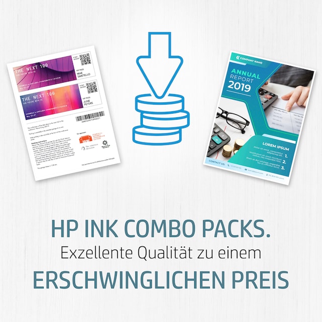 HP Nachfülltinte »903 4er-Pack«, für HP, Instant Ink ➥ 3 Jahre XXL Garantie  | UNIVERSAL