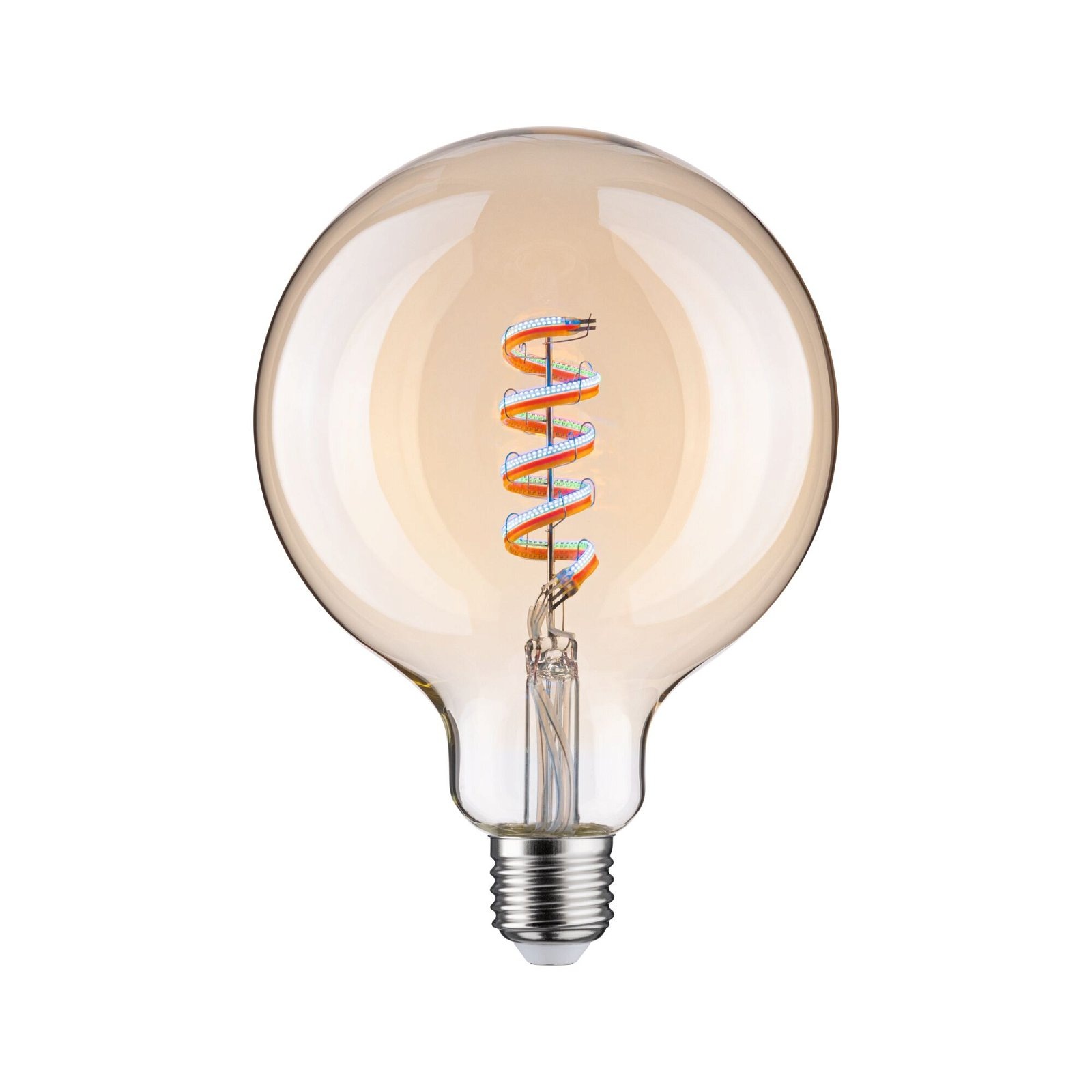 Paulmann LED-Leuchtmittel »Smart Filament G125 470lm 2200K-6500K gold 230V«, 1 St., Tageslichtweiß