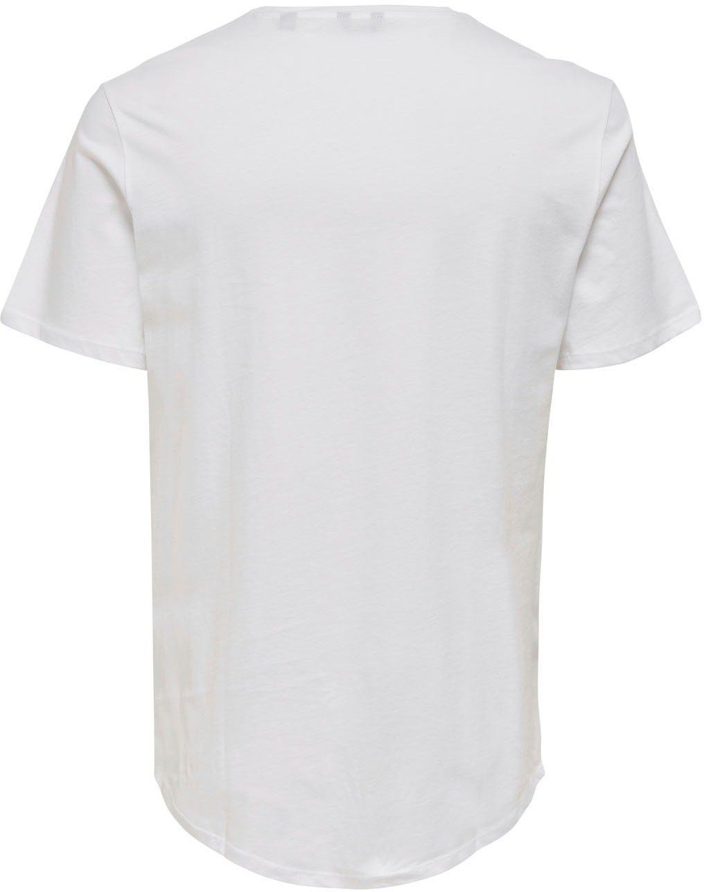 ONLY & SONS Rundhalsshirt »ONSMATT LONGY SS TEE NOOS«