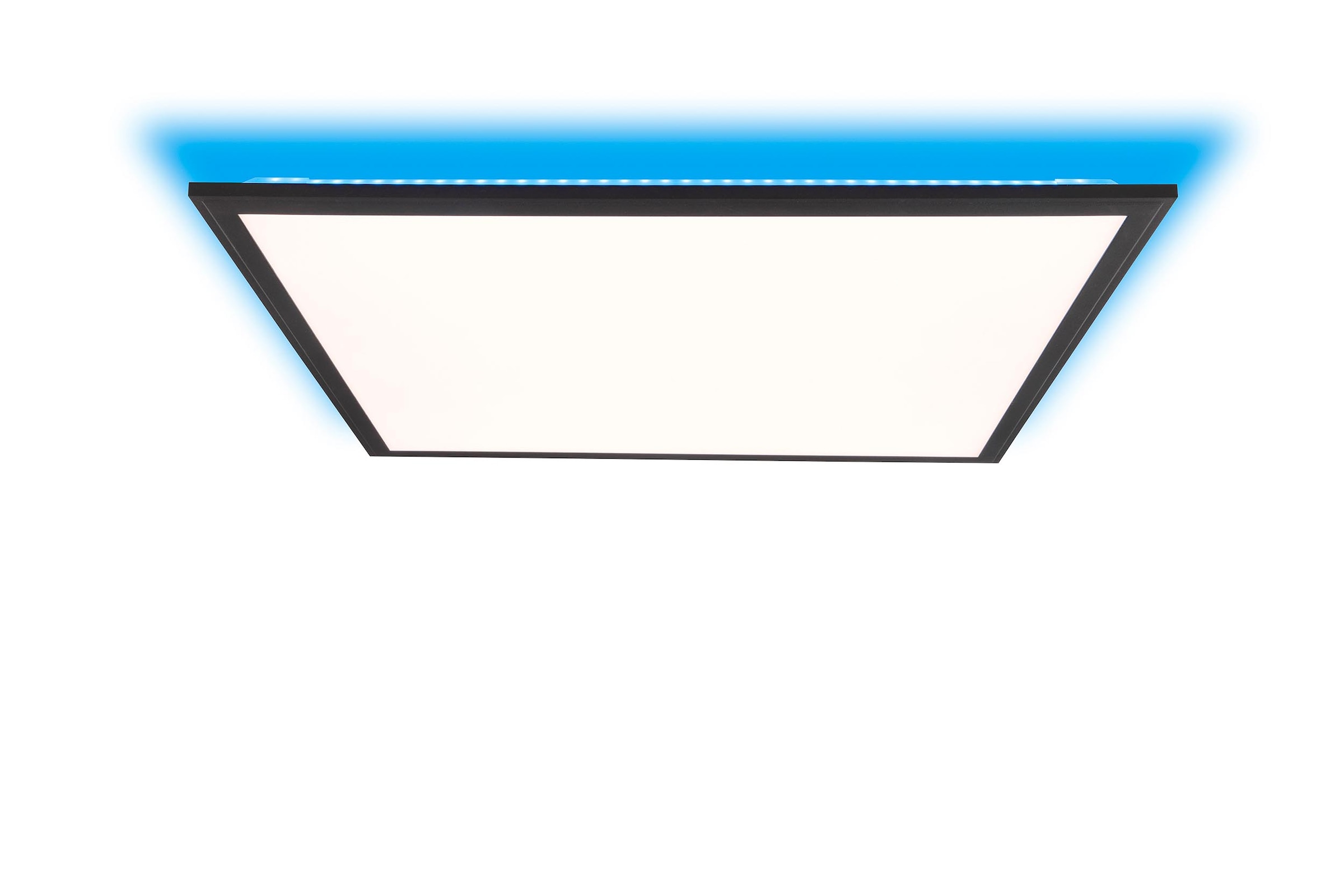 Brilliant LED Panel »Allie«, 1 flammig, Leuchtmittel LED-Modul | LED fest integriert, LED Deckenaufbau-Paneel 60x60cm sand schwarz