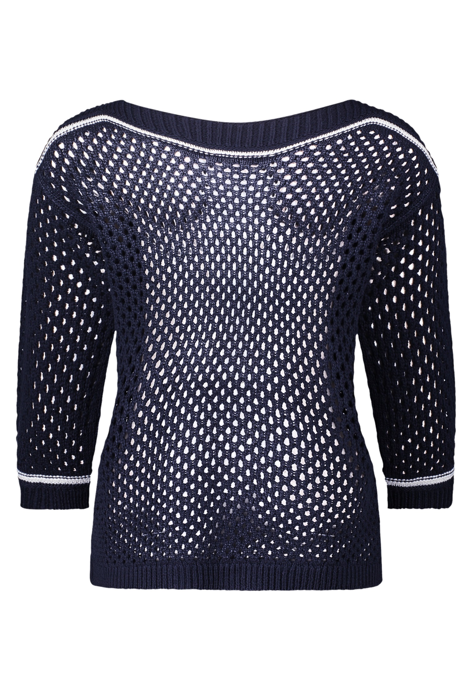 Betty Barclay Rundhalspullover »Lochstrick-Pullover mit Strickdetails«