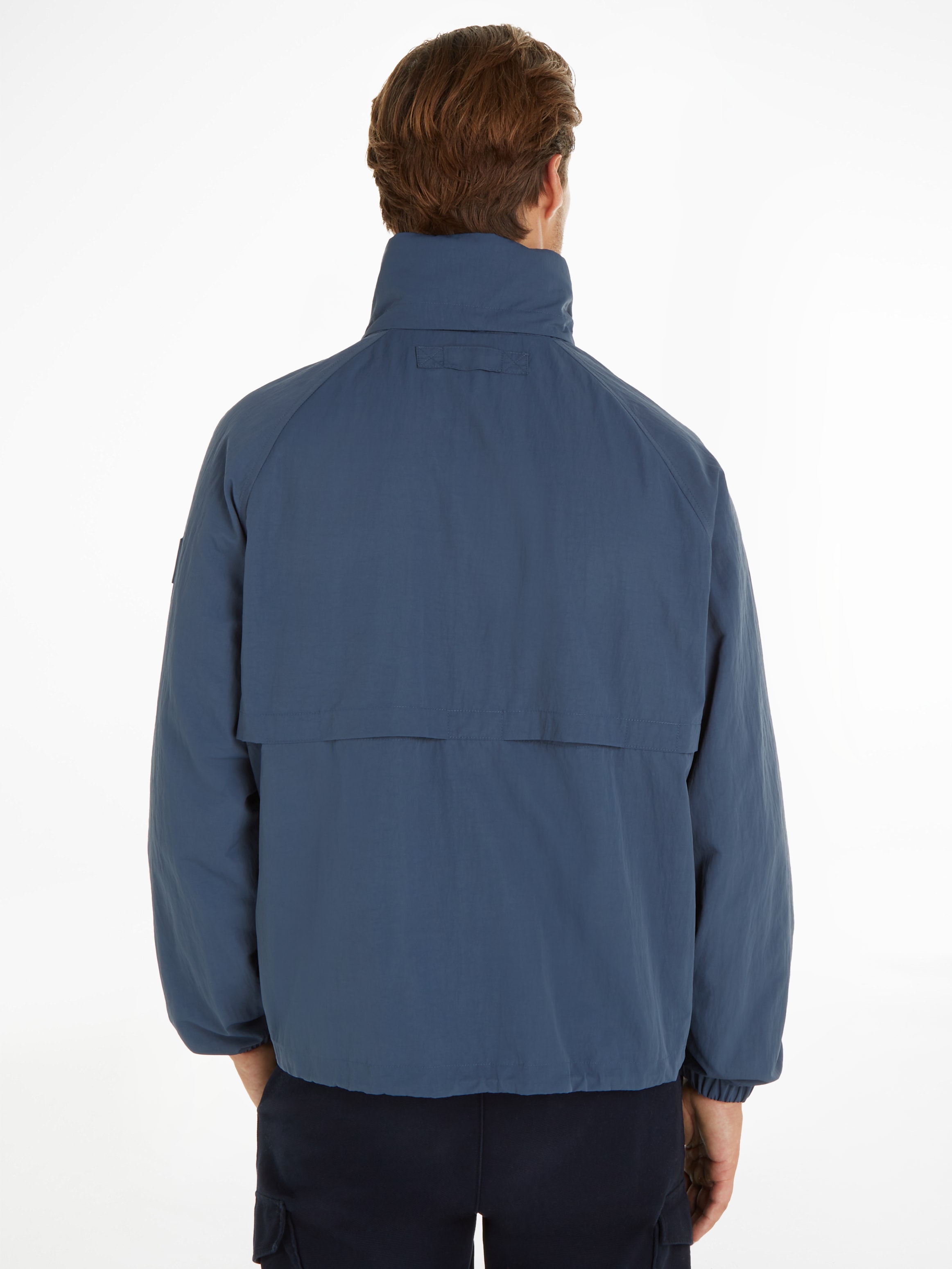 Tommy Hilfiger Blouson »REGATTA JACKET«, mit Kapuze, wasserabweisend, hochgeschlossen, mit verstaubarer Kapuze