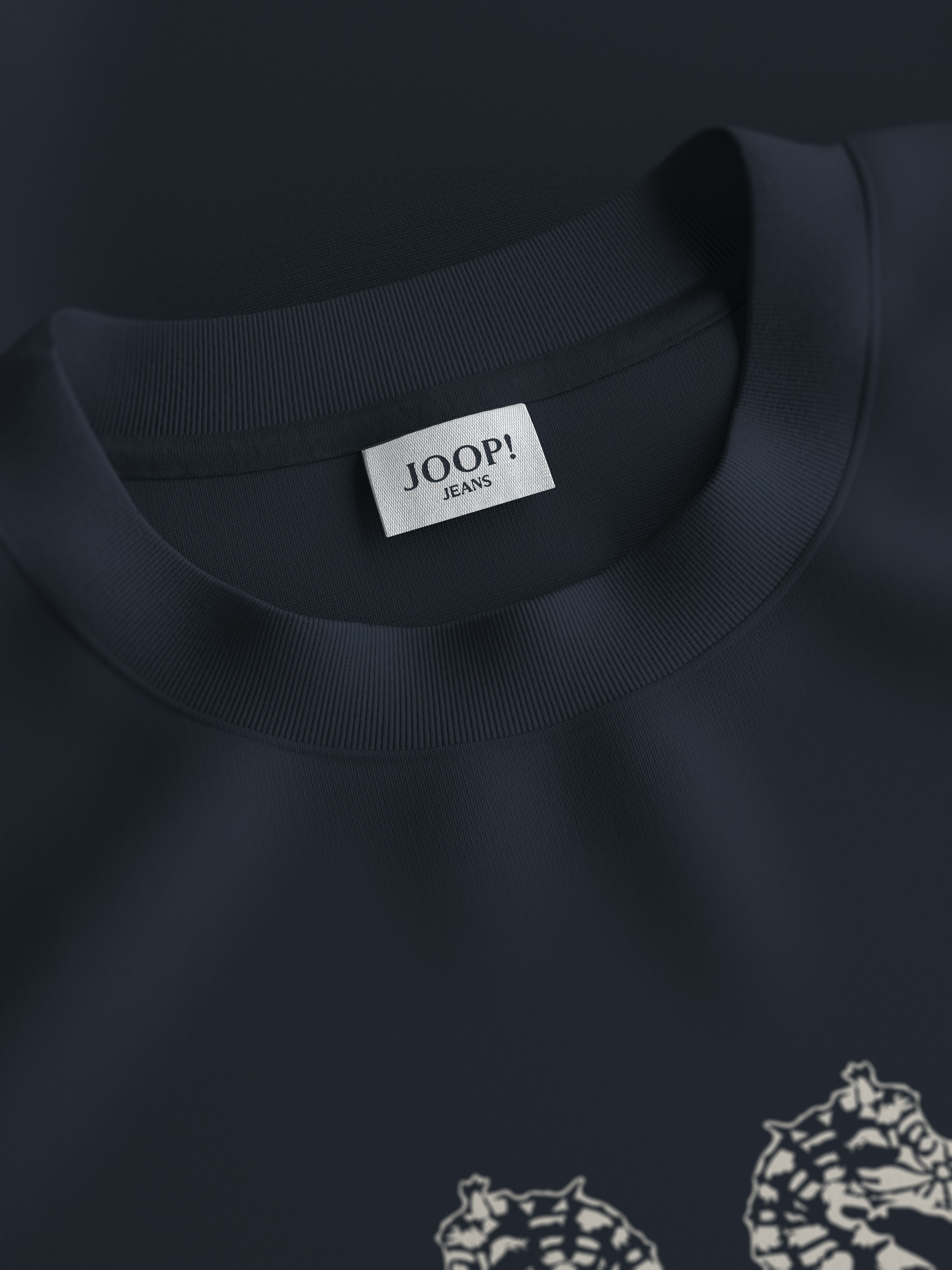 Joop Jeans Kurzarmshirt »Almir«, Mit Italienprint