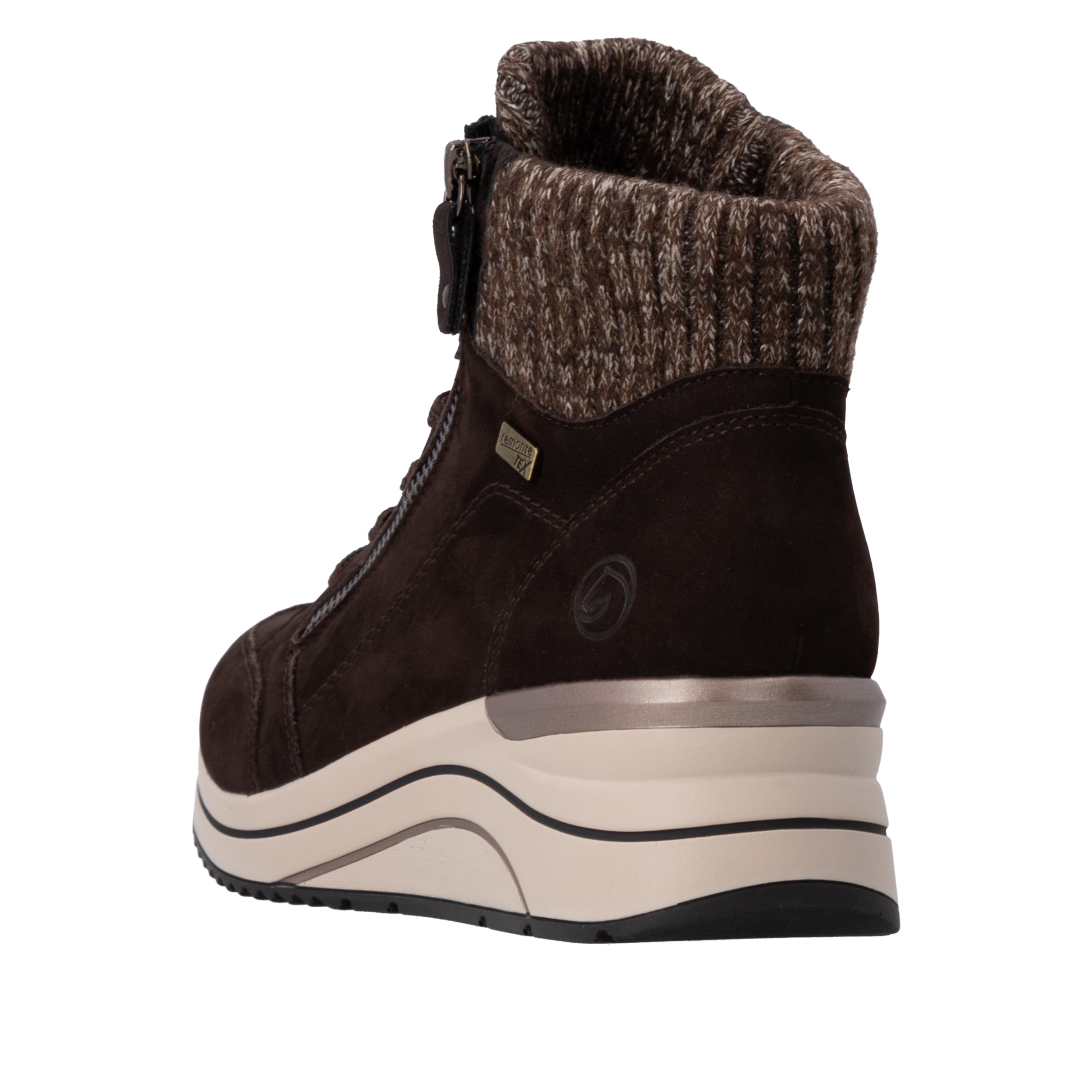 Remonte Keilstiefelette  Keilboots, Schnürstiefelette mit wasserabweisender TEX-Membrane