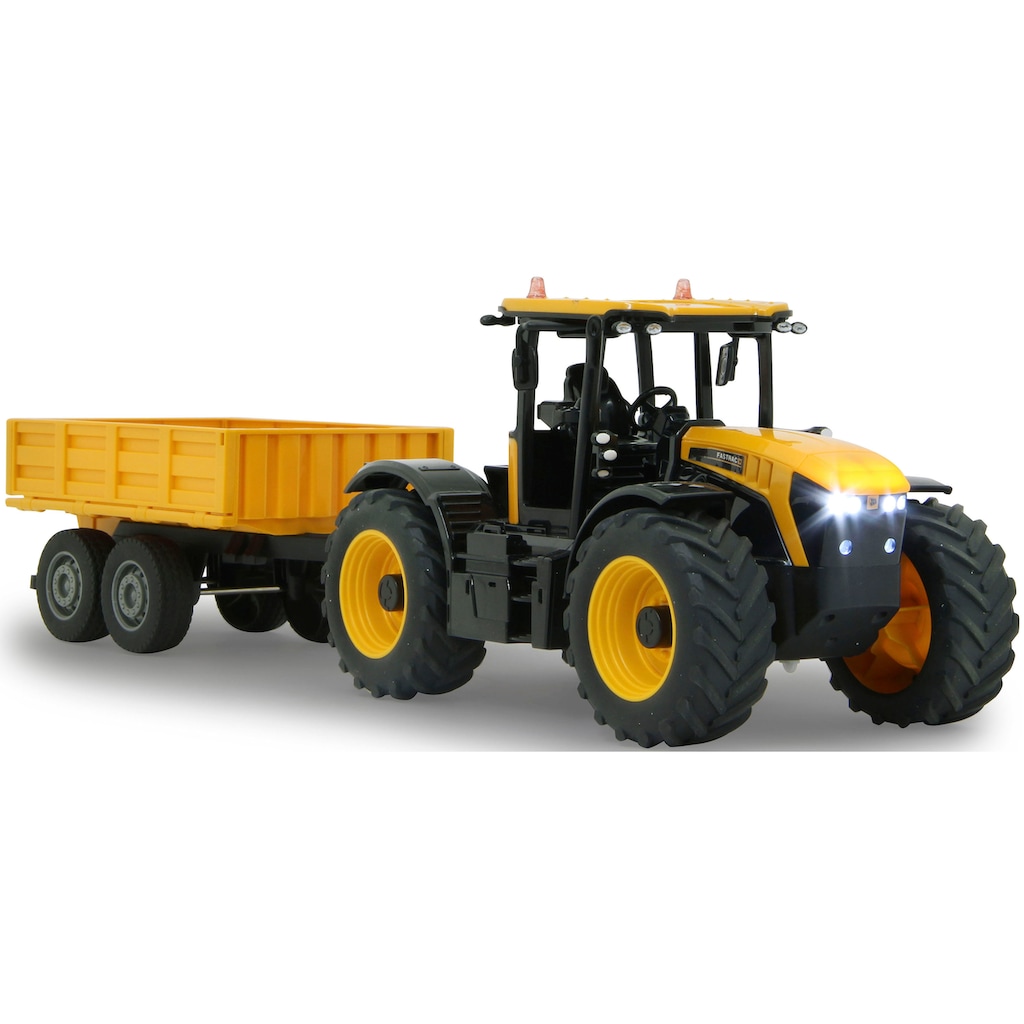 Jamara RC-Auto »JCB Fastrac Traktor mit Kippanhänger 1:24 - 2,4 GHz«