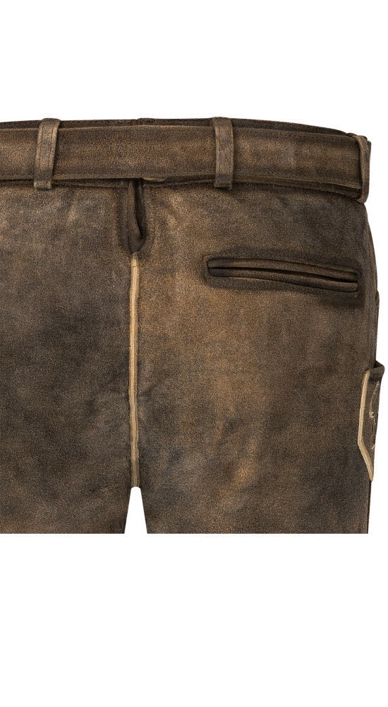 Nübler Trachtenlederhose »Lederhose kurz Konrad«
