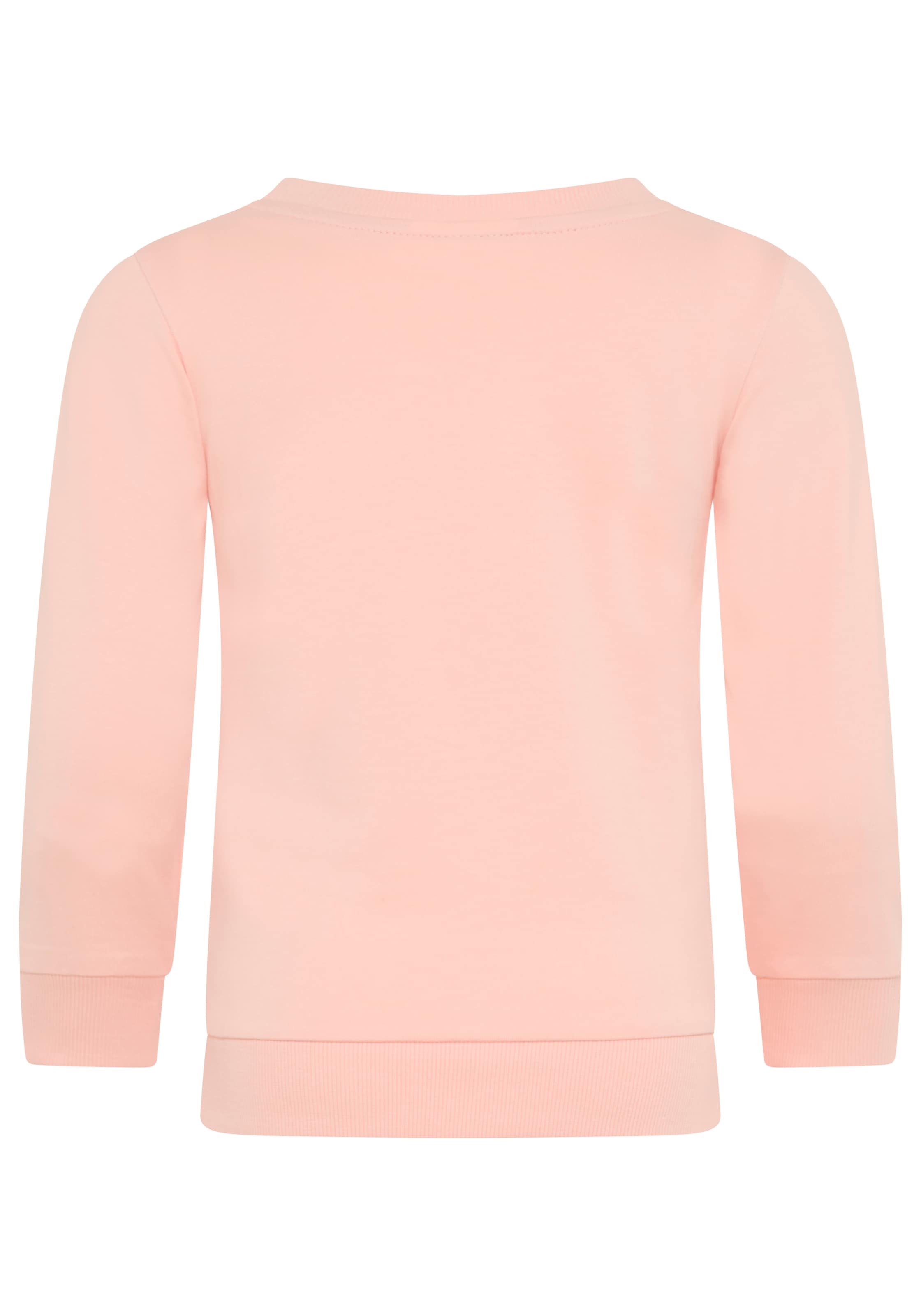 KIDSWORLD Sweatshirt »Sweatshirt Herz-Applikation«, mit Stickereien und Badges, Rundhalsausschnitt, Basic Passform
