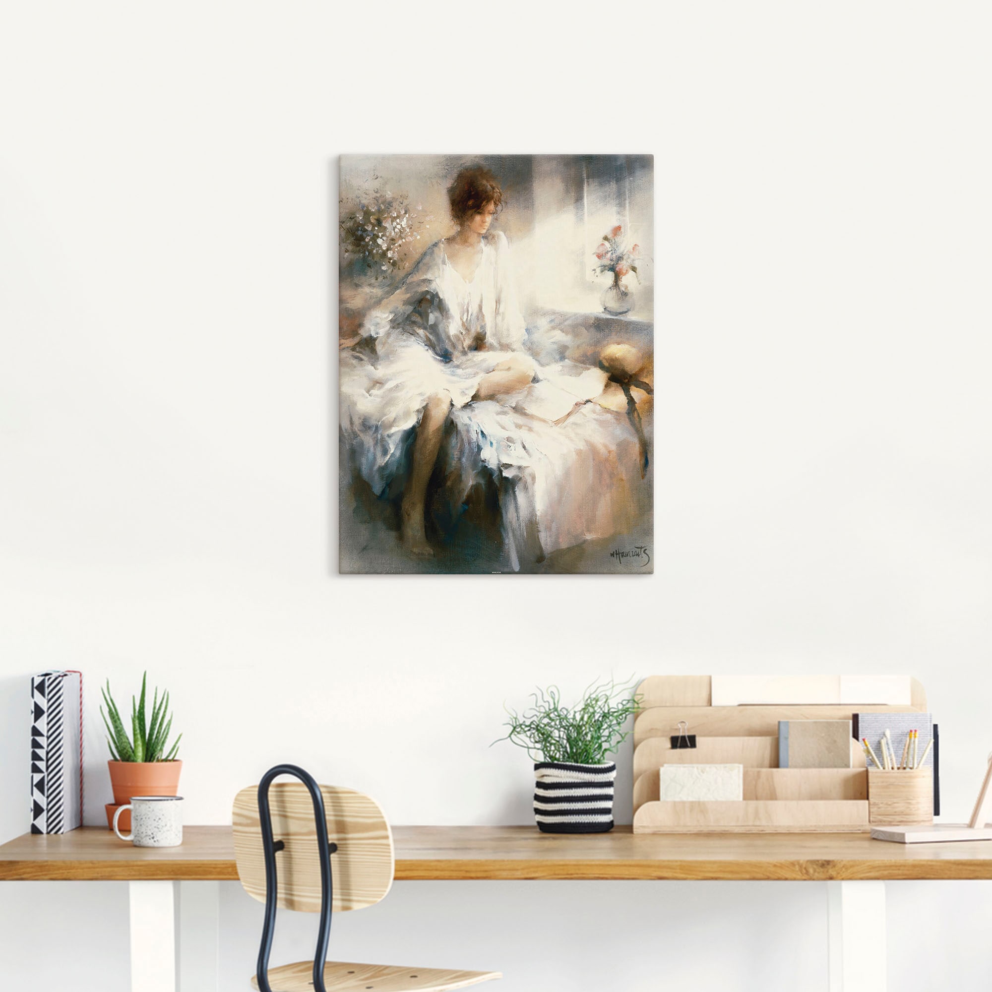 Artland Wandbild »Meditation« Frau 1 Stk. tlg. als Leinwandbild, Poster in verschied. Größen