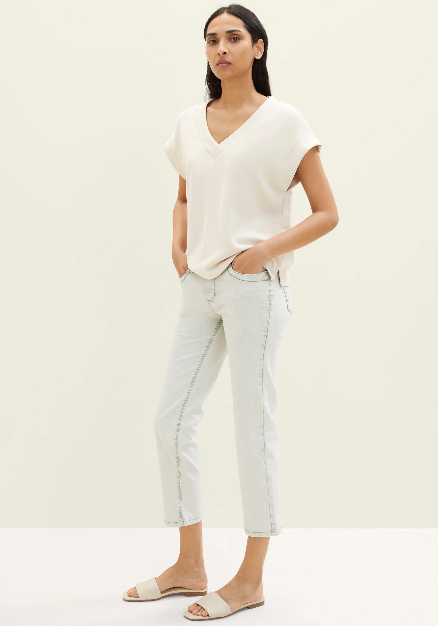 TOM TAILOR 5-Pocket-Jeans, im bei Cropped-Style ♕