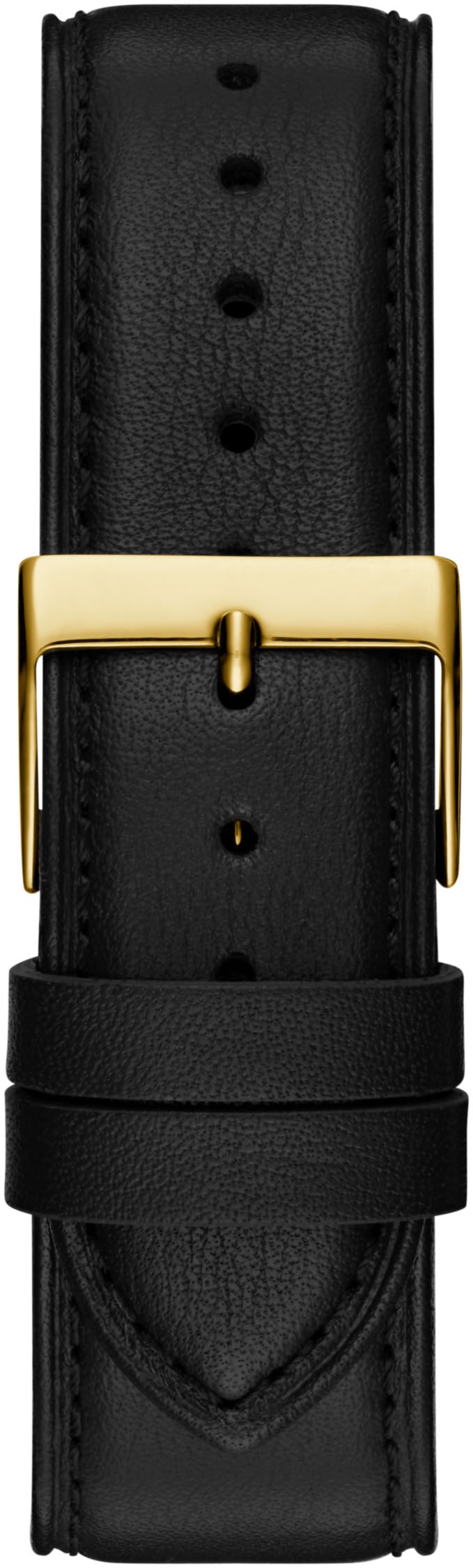 Guess Quarzuhr »DEX« Armbanduhr, Herrenuhr, Lederarmband, Mineralglas, analog