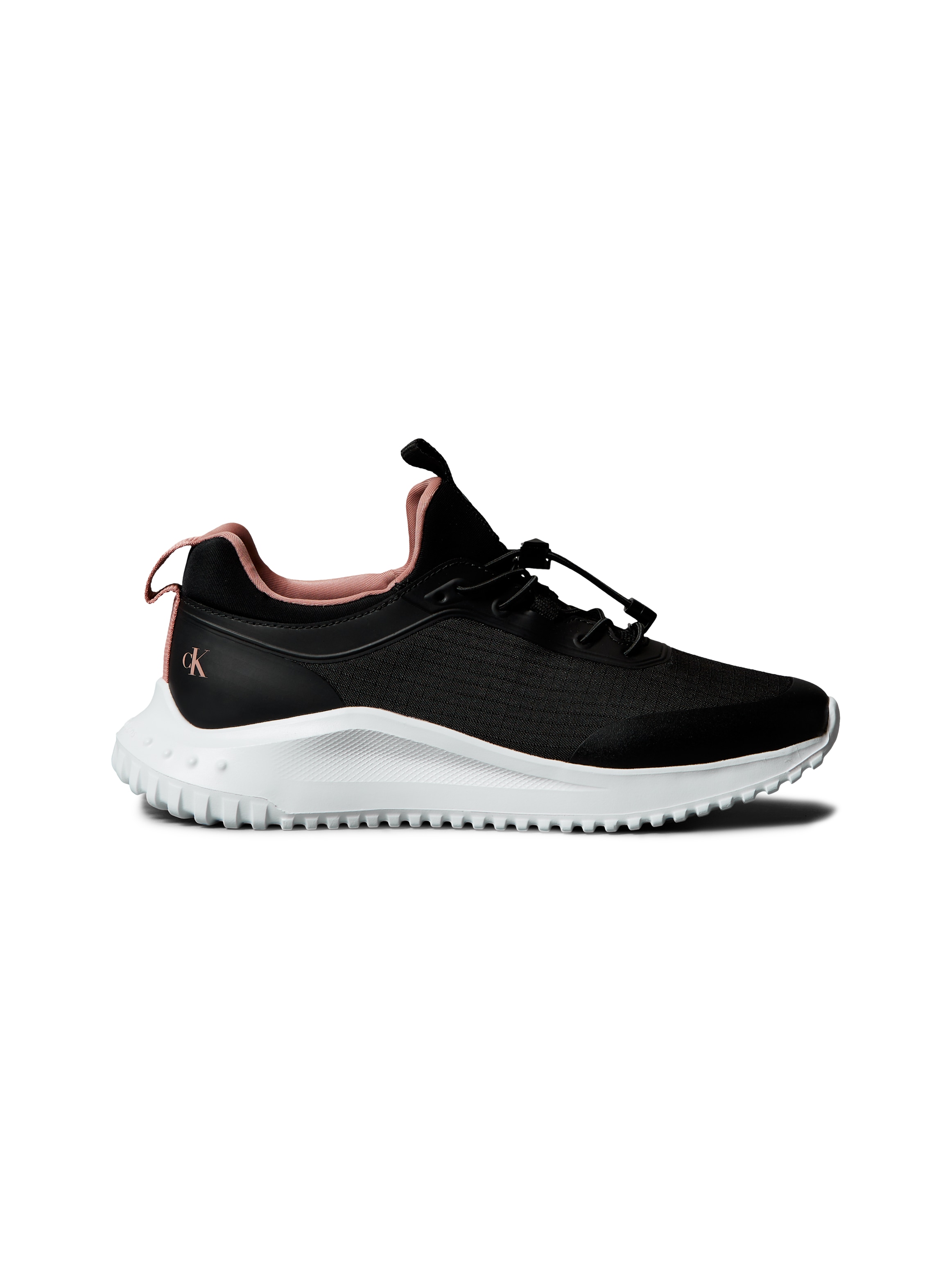 Calvin Klein Jeans Slip-On Sneaker »EVA RUNNER LACEUP SOCK MAT MIX«  Schlupfschuh, Halbschuh, Feizeitsneaker mit Anziehlasche