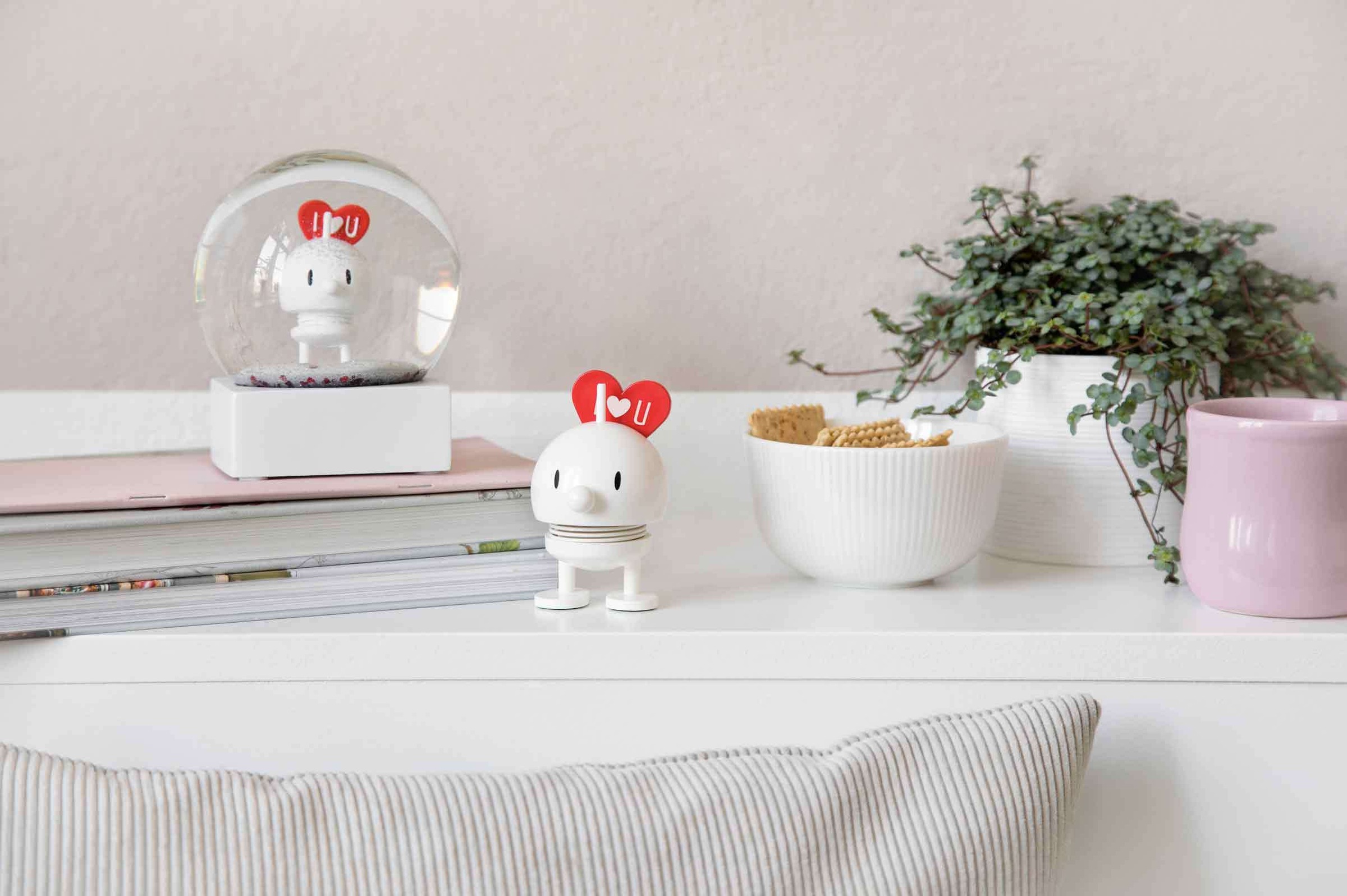 HOPTIMIST Dekofigur »Dekofigur Love Bimble S 8,7 cm weiß«