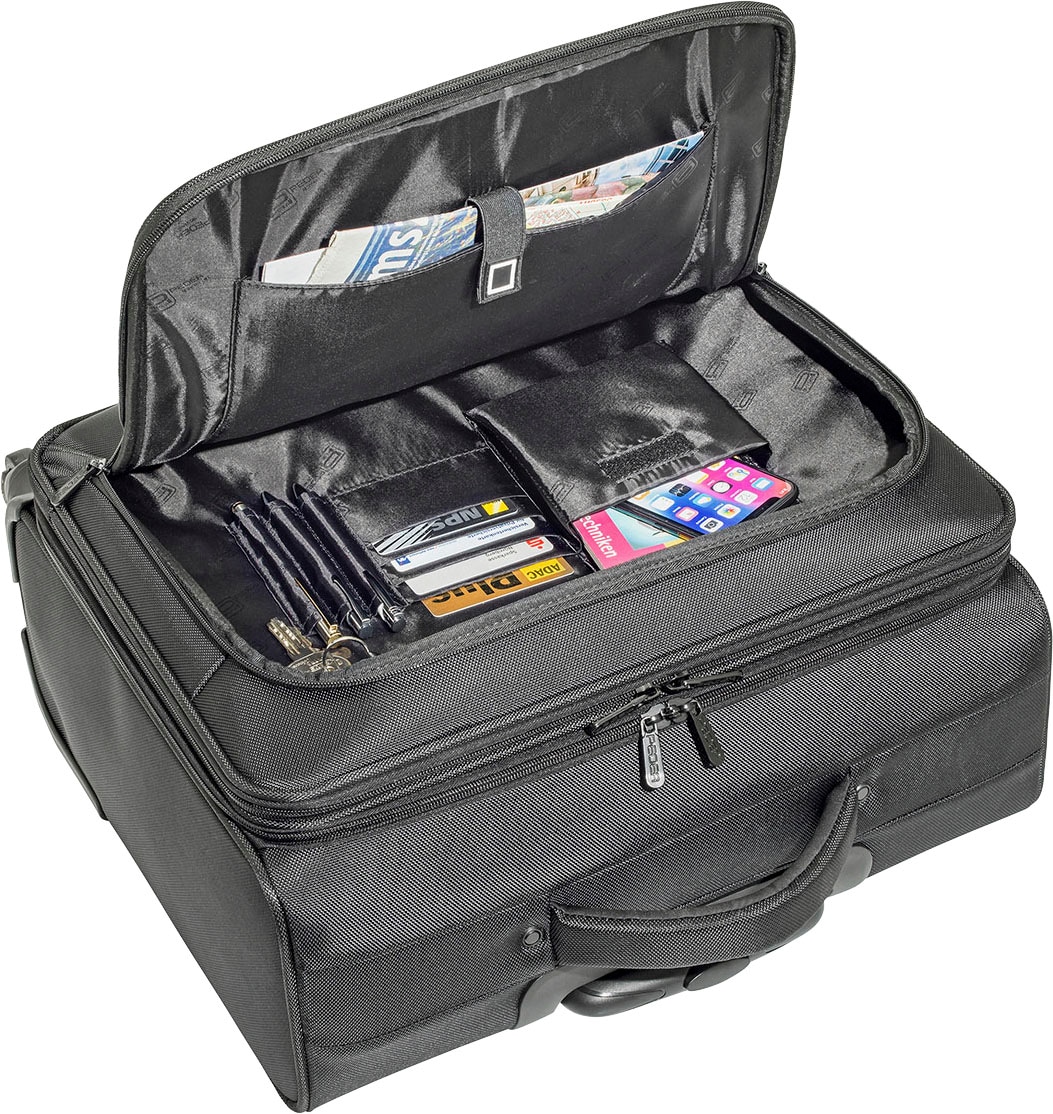PEDEA Laptoptasche »Trolley Rollkoffer PREMIUM PLUS Laptop-Fach bis 17,3 Zoll (43,9 cm)«