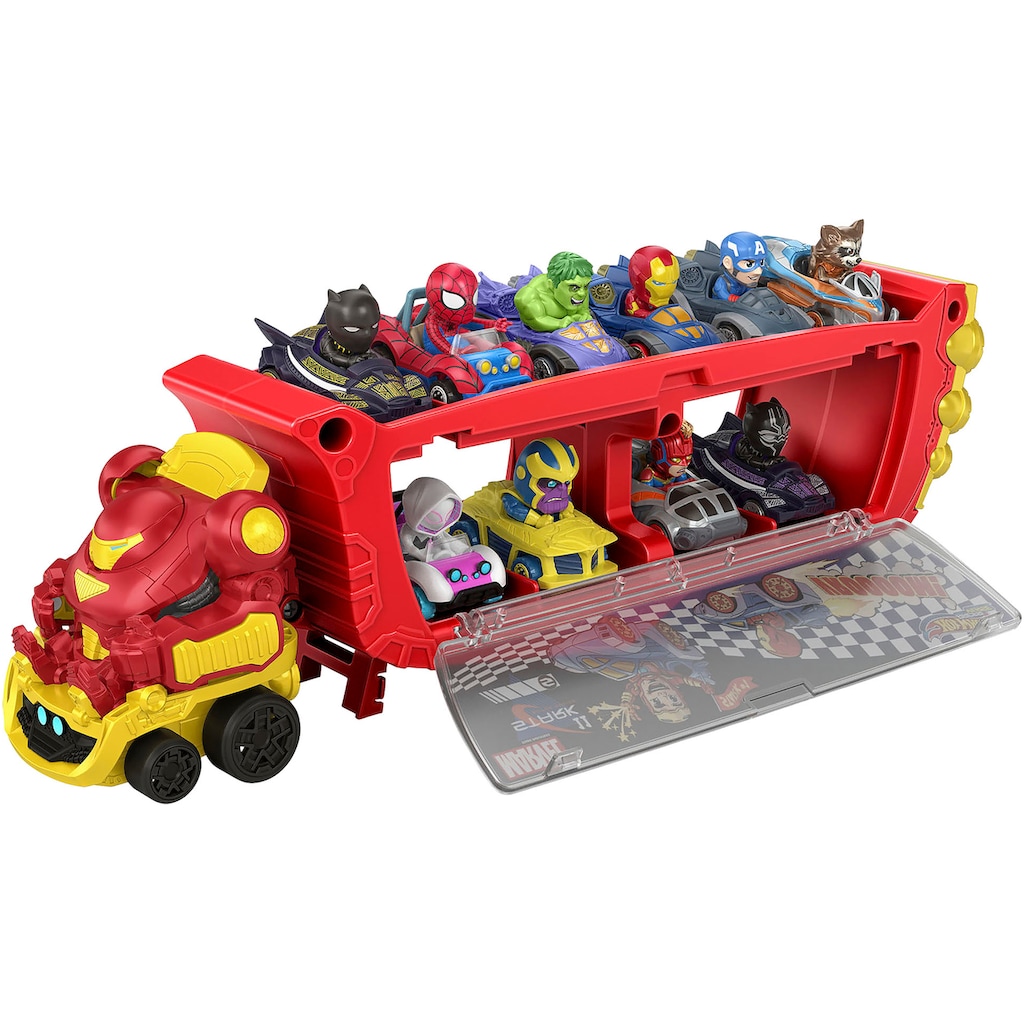 Hot Wheels Spielzeug-Transporter »RacerVerse, Marvel Hulkbuster«