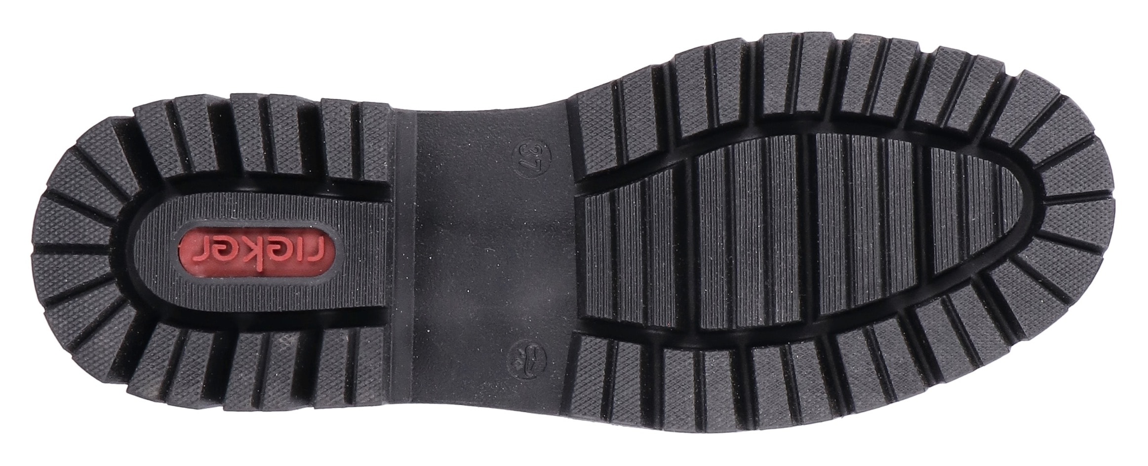 Rieker Winterstiefel  Langschaftstiefel, Plateaustiefel mit Stretch am Schaft, TEX-Membrane