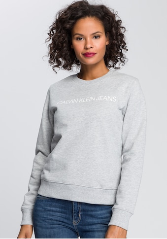 Calvin Klein Jeans Sweatshirt, mit Calvin Klein Jeans Logo-Schriftzug kaufen