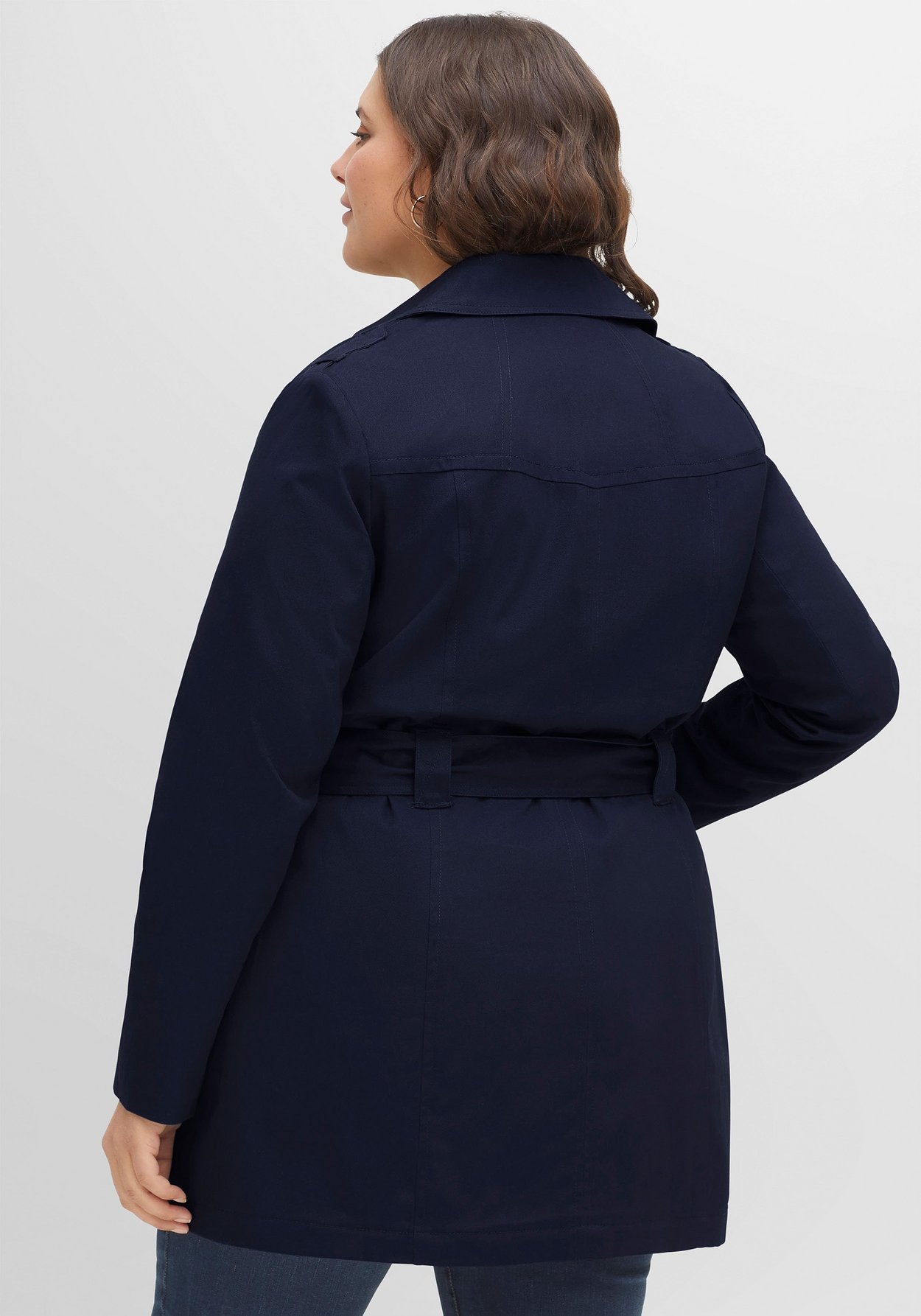 Sheego Trenchcoat »Trenchcoat als Klassiker und Kombipartner«