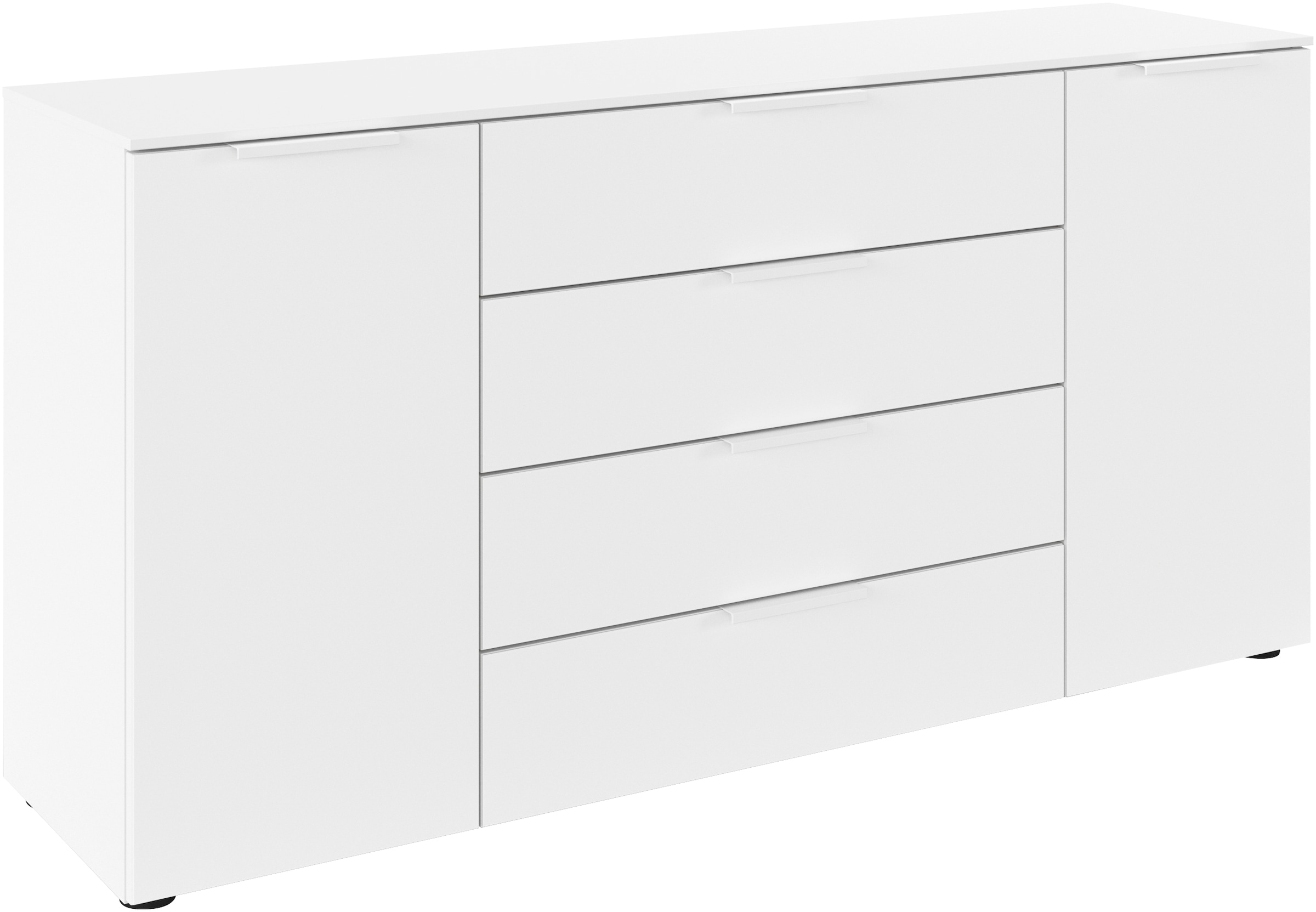 LeGer Home by Lena Gercke Kommode »Serina«, mit 4 Schubkästen und 2 Türen sowie Metallgriffen MADE IN GERMANY