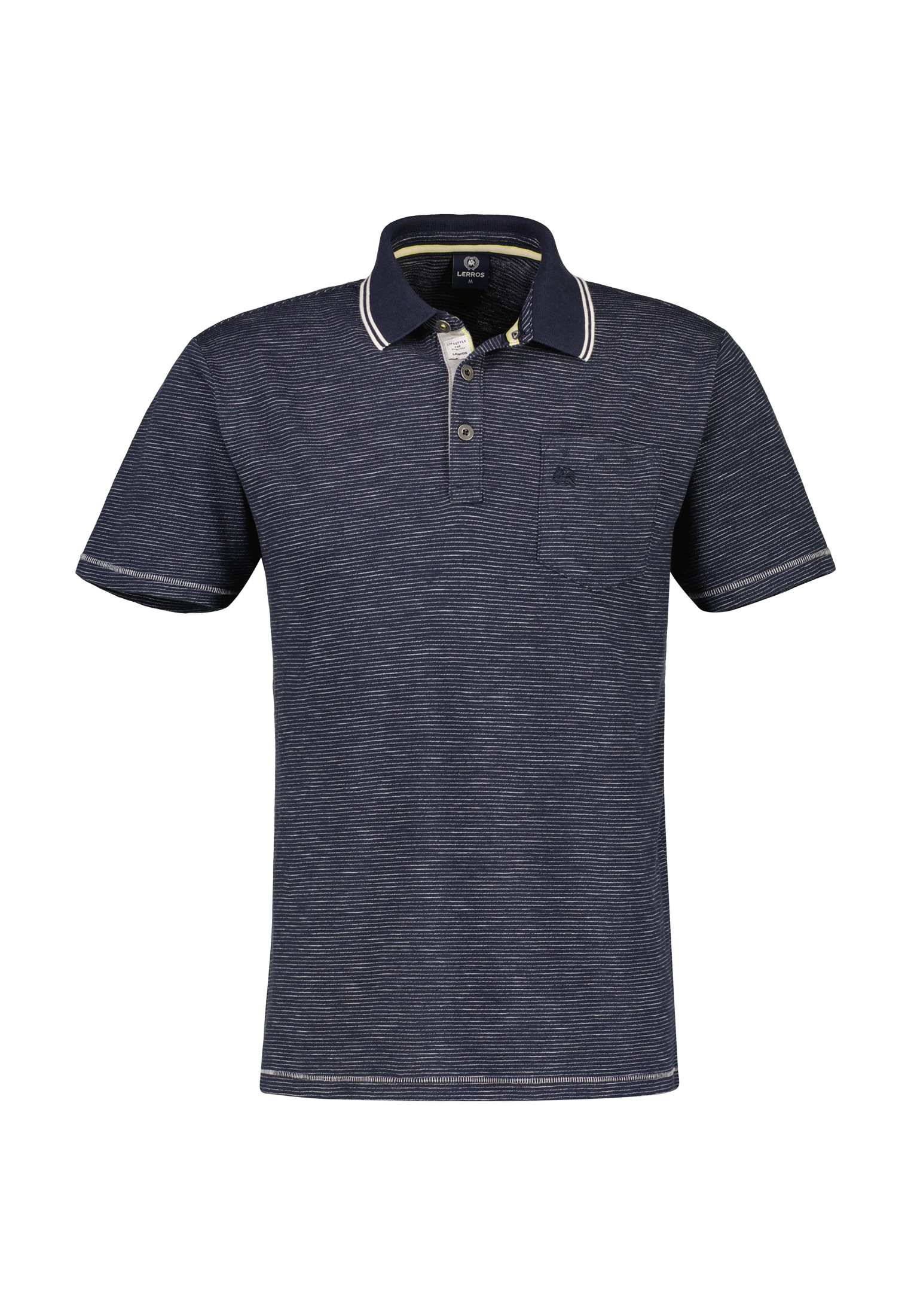 LERROS Poloshirt »LERROS Poloshirt mit Finelinerstreifen«