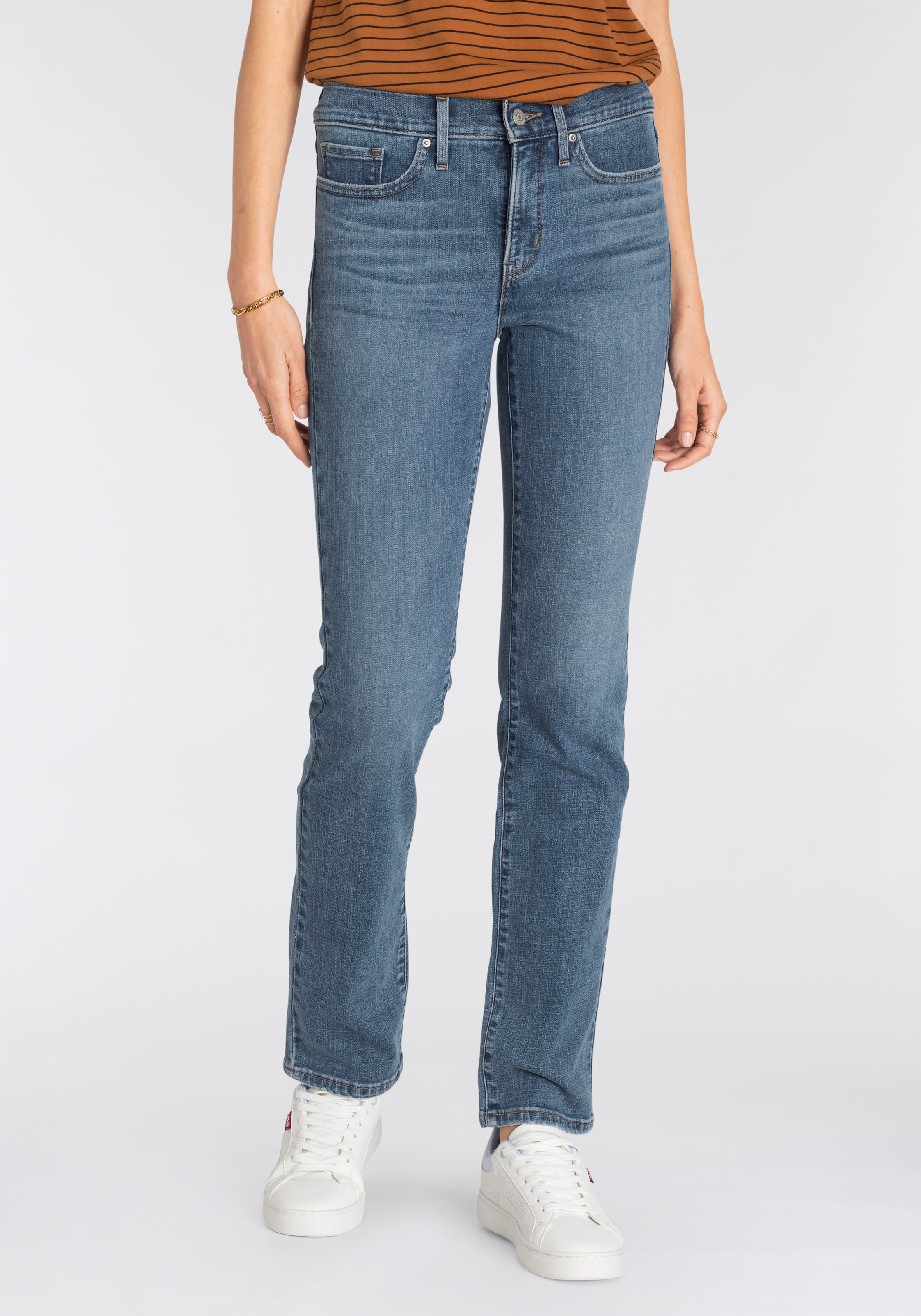 Levi's® Gerade Jeans »314 Shaping Straight«, mit Stretch